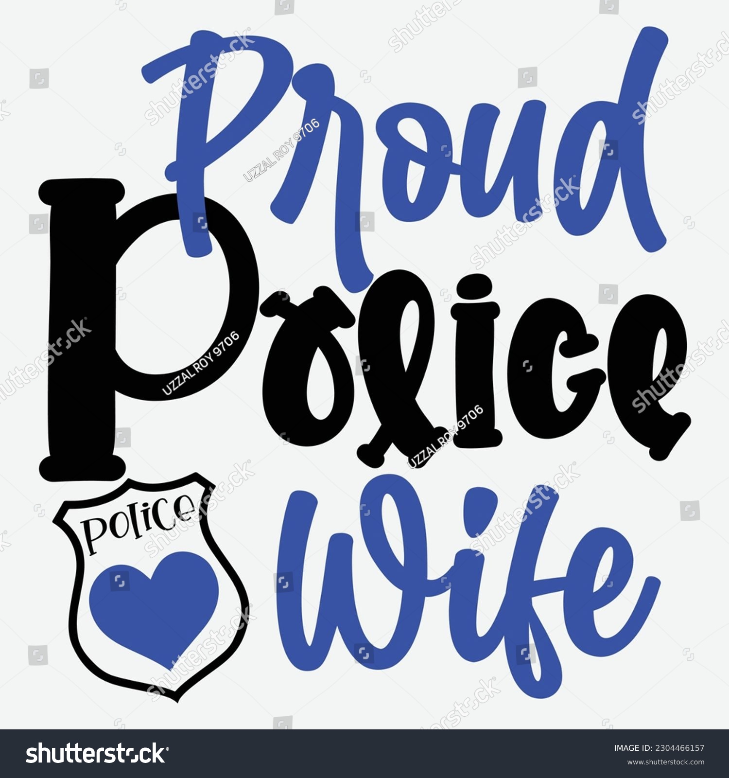 SVG of Police Wife SVG  proud Police Wife Cut File  SVG Files svg