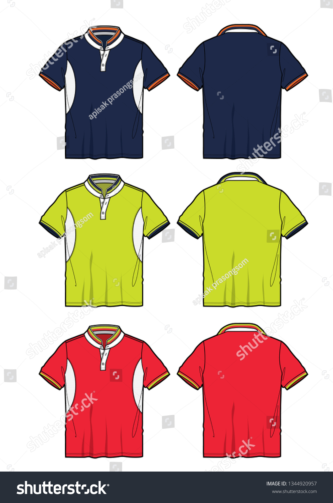 Polo Men Vector Stock Vector (Royalty Free) 1344920957 | Shutterstock