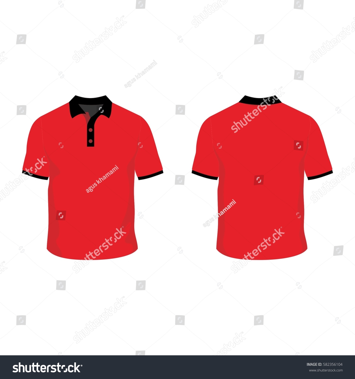 Red Polo Shirts Template - Prism Contractors & Engineers