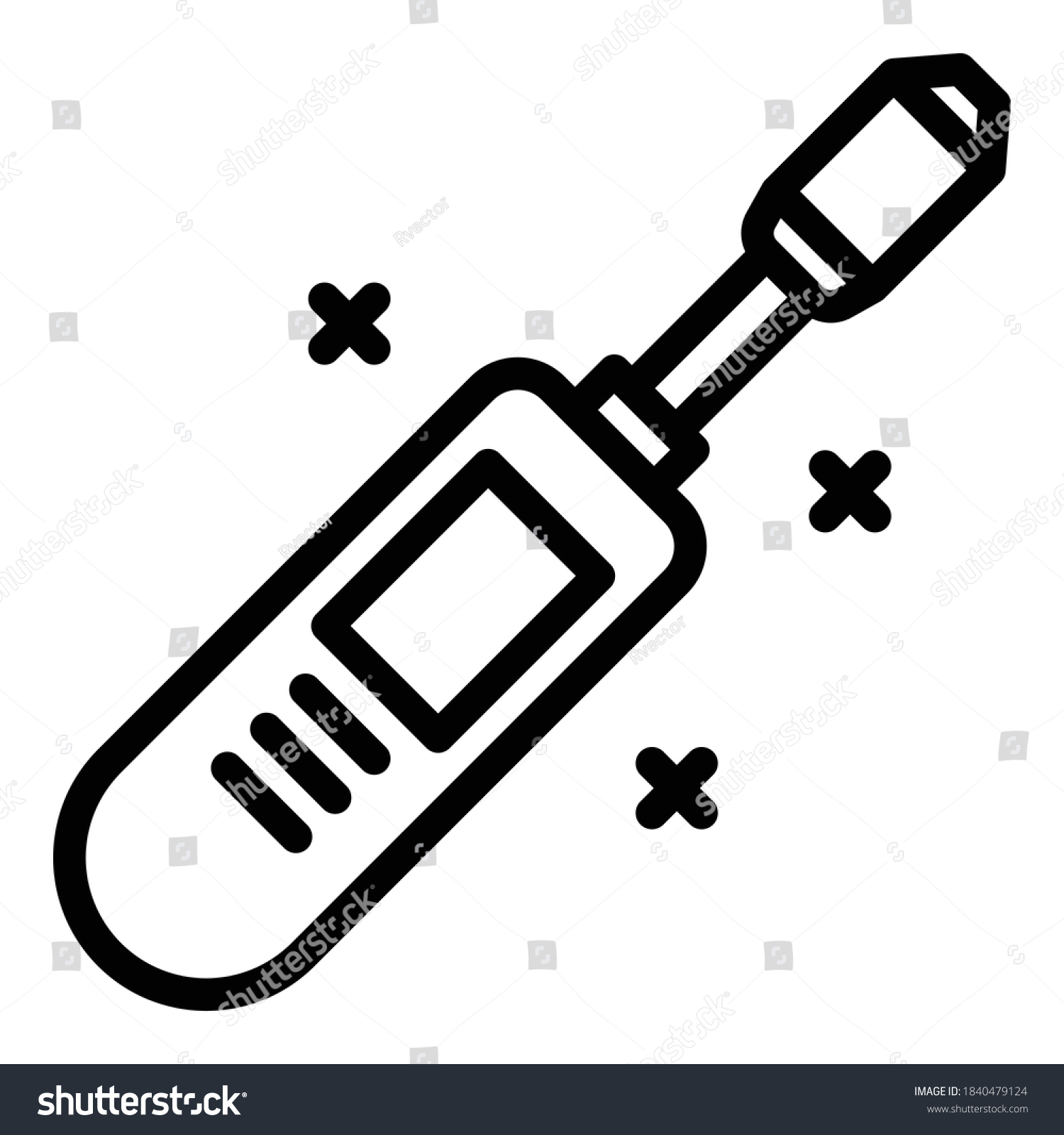 recommend clip art: Pool clean device icon. Outline pool clean device vector icon for web design isolated on white background