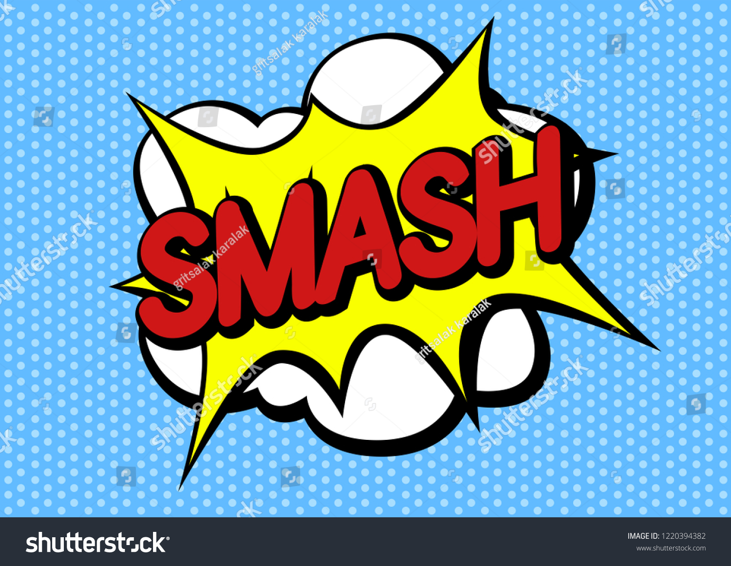 Pop Art Comic Speech Bubbles Vector Stock Vector (Royalty Free ...