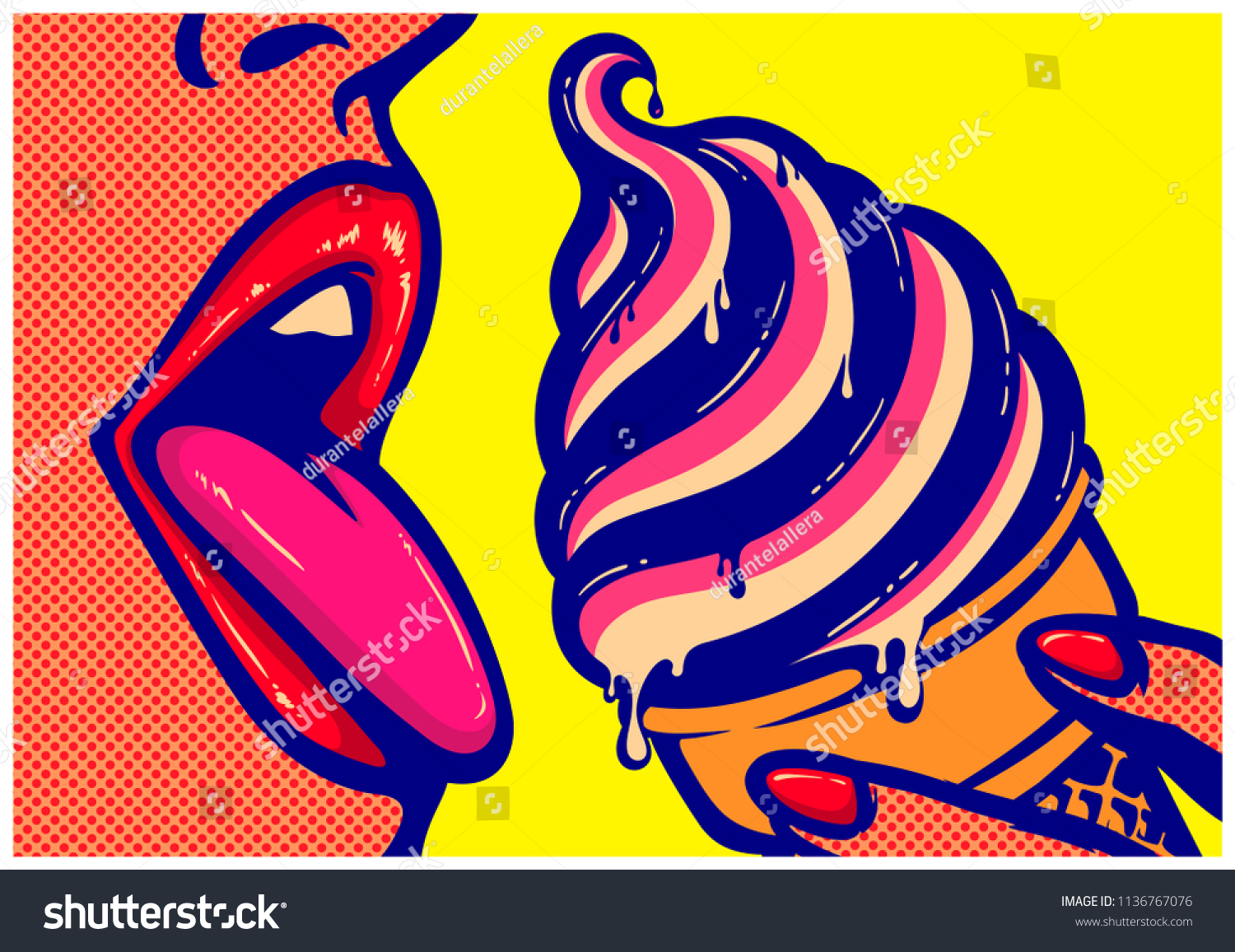 2076 Licking Ice Cream Stock Illustrations Images And Vectors