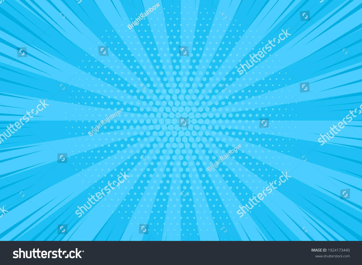 Pop Art Halftone Background Comic Starburst Stock Vector (Royalty Free ...