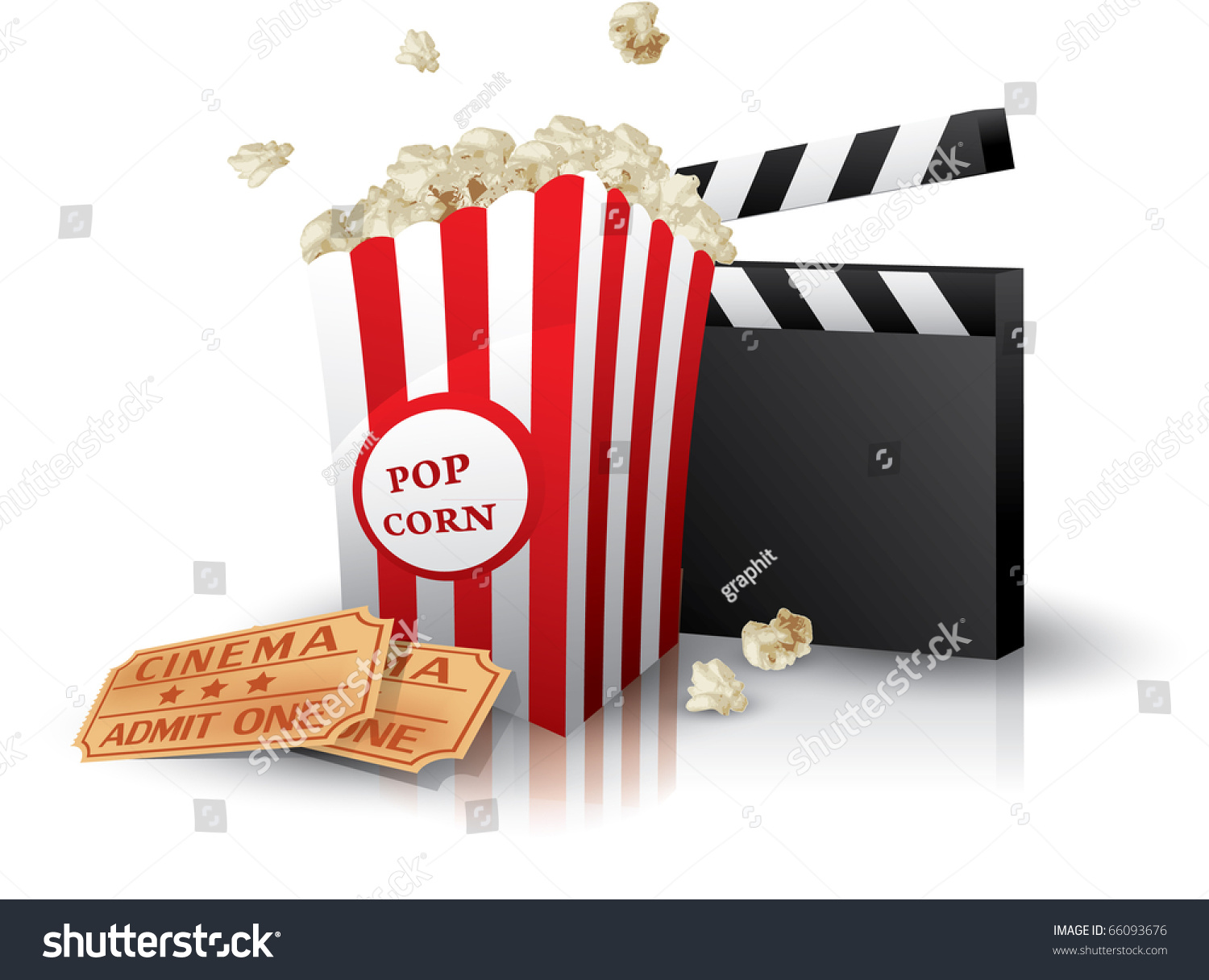 clipart movie popcorn - photo #35