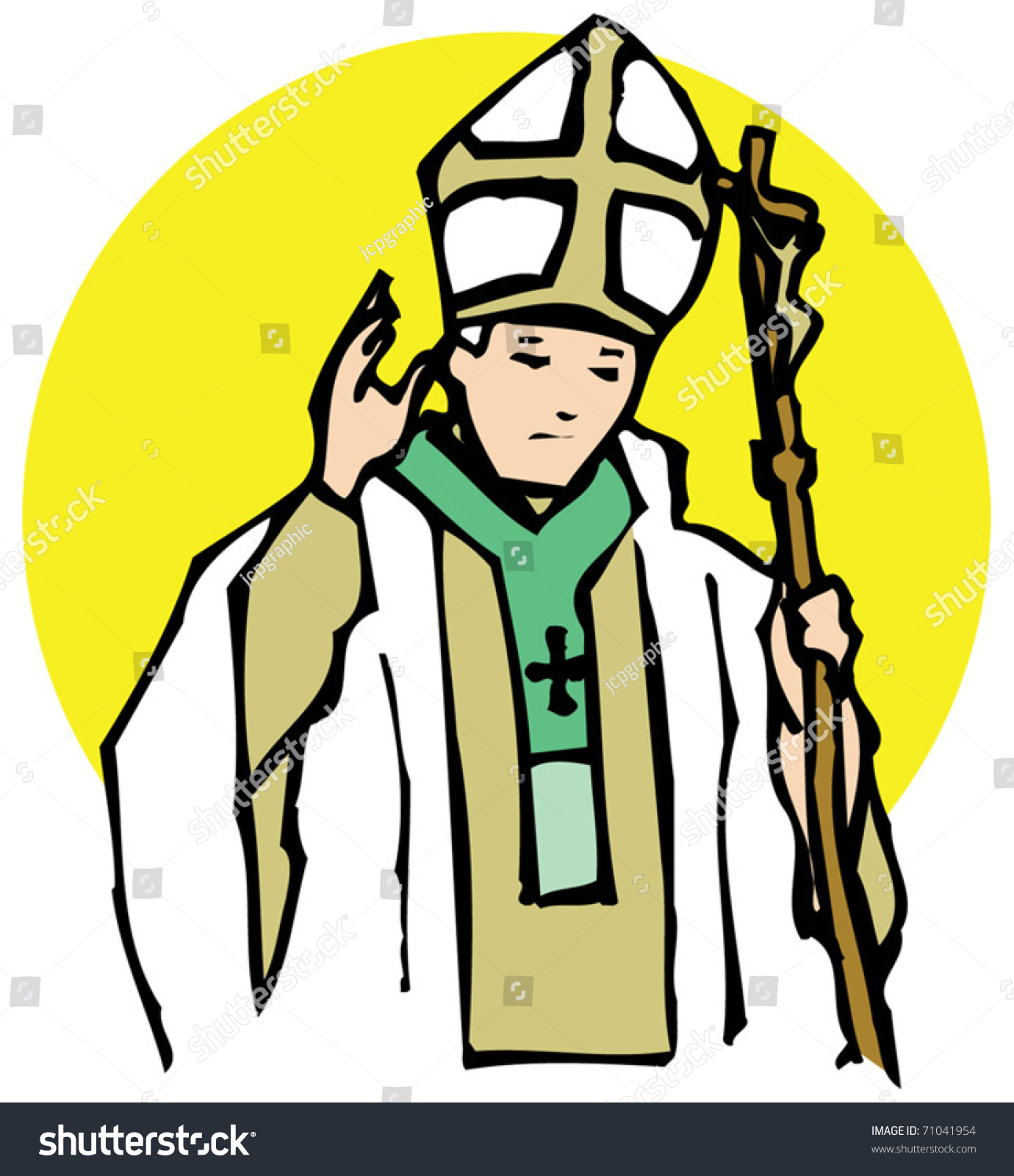 Pope Stock Vector 71041954 - Shutterstock