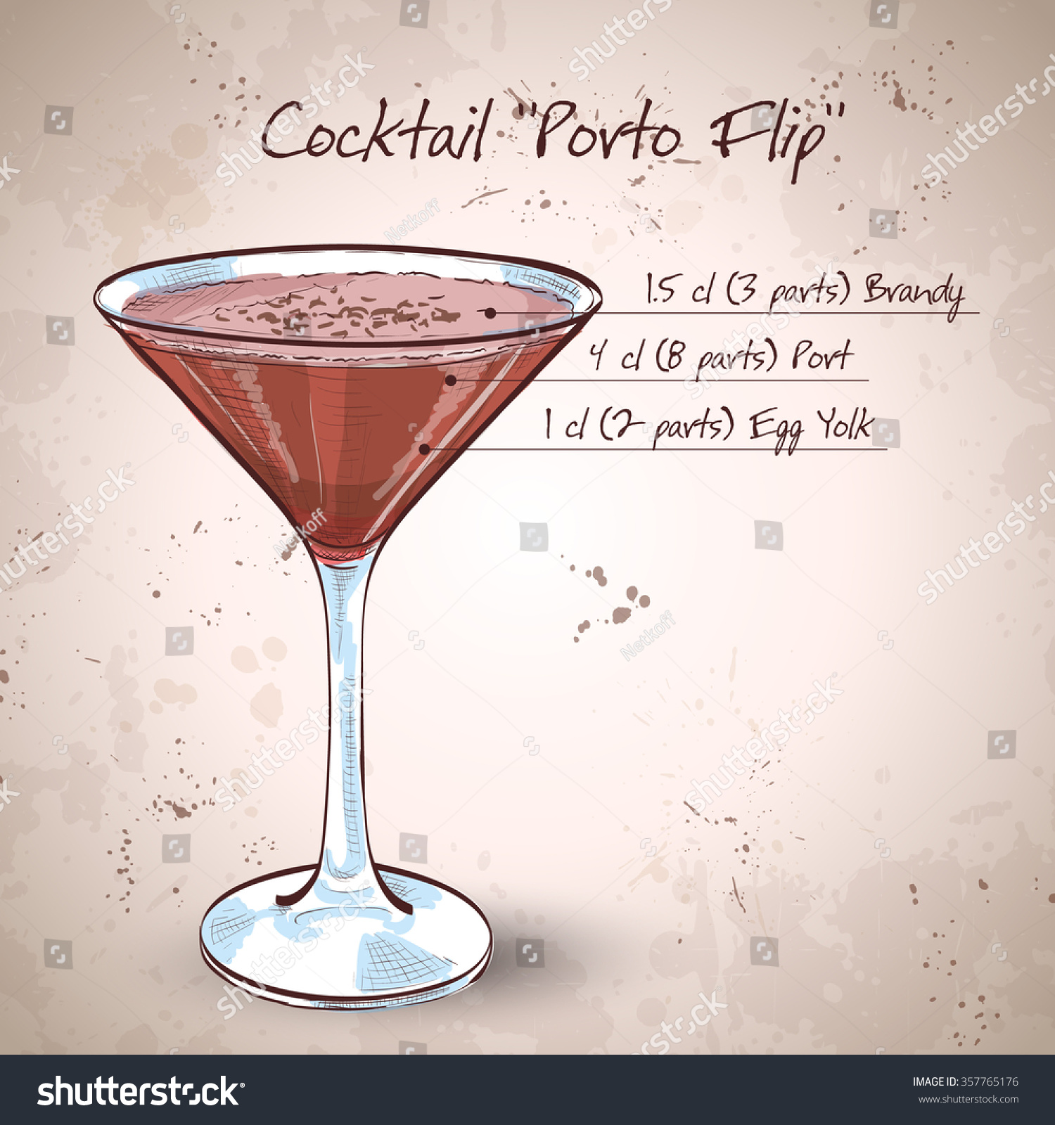 Porto Flip Cocktail : Recipe, instructions and reviews
