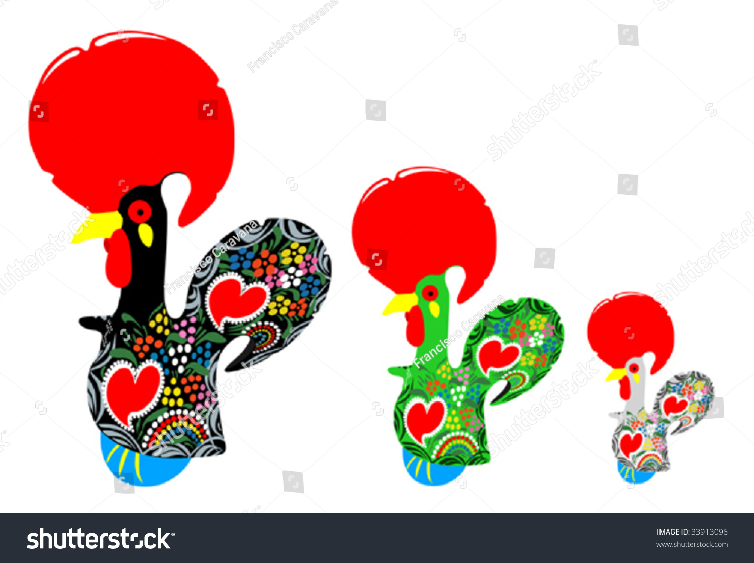 portuguese rooster clipart - photo #14