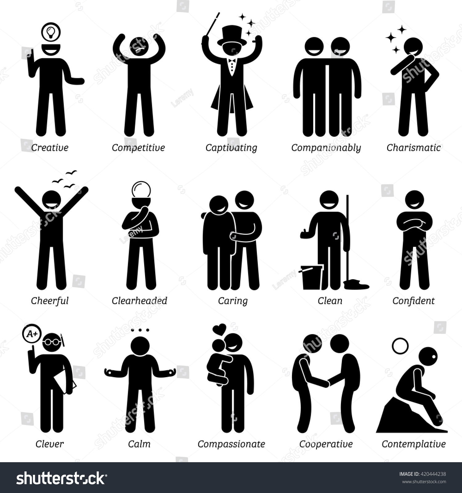 803-personalities-character-traits-images-stock-photos-vectors