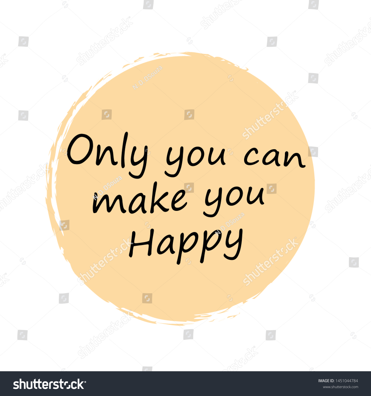 Positive Vibes Motivational Quote Life Typography Stock Vector (Royalty