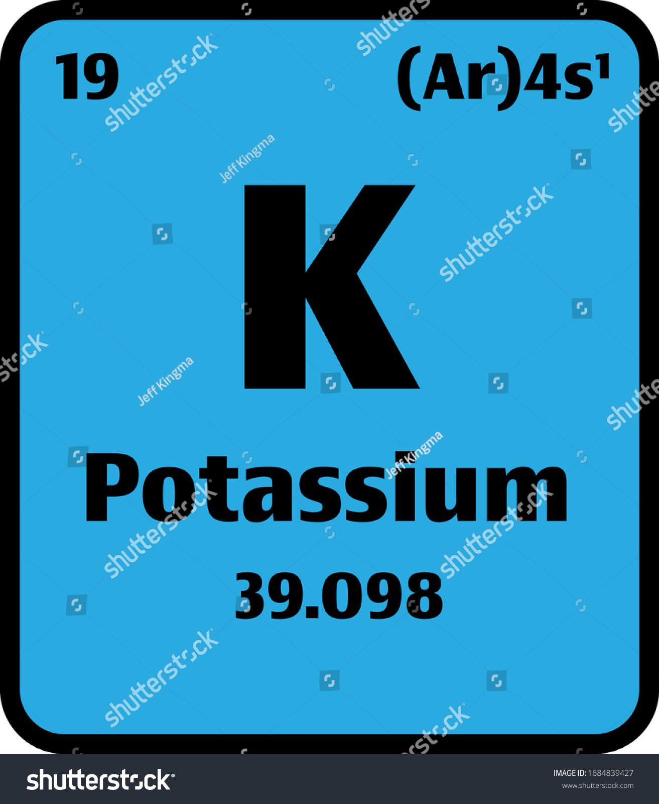 K+1 atomic number