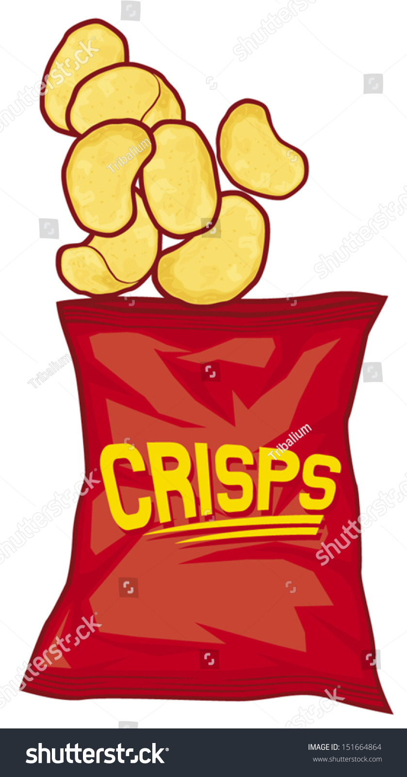 bag of chips clipart - photo #40