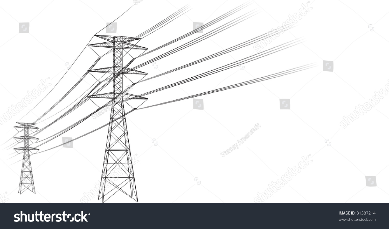 clipart of power lines - photo #49