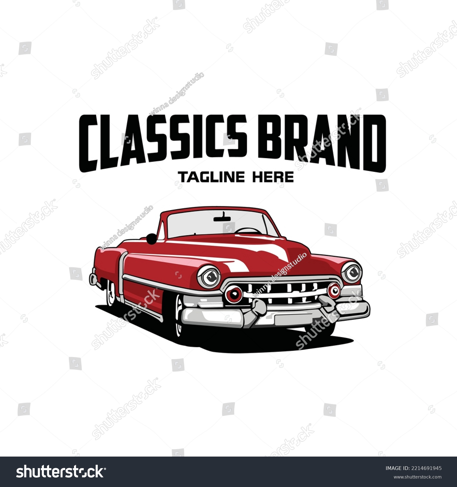 SVG of Premium Classic car vector illustration desings svg