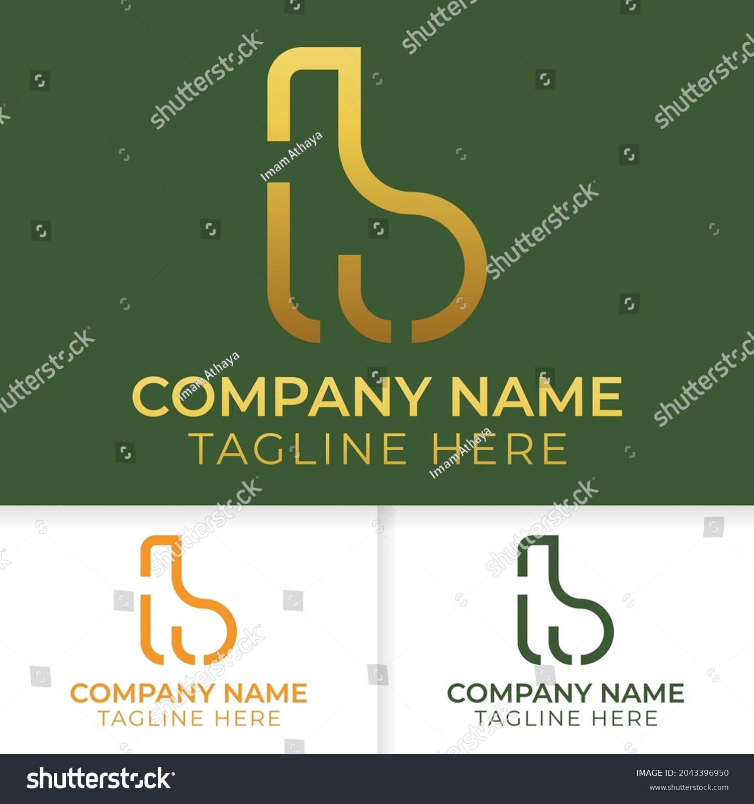 Premium Letter B Logo Design Exclusive Stock Vector (Royalty Free ...