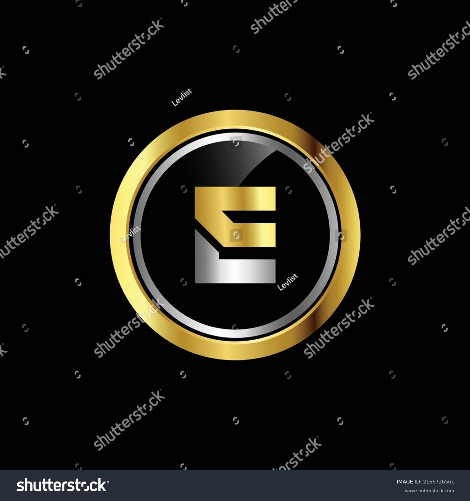 Premium Luxury Vector Elegant Gold Font Stock Vector (Royalty Free ...