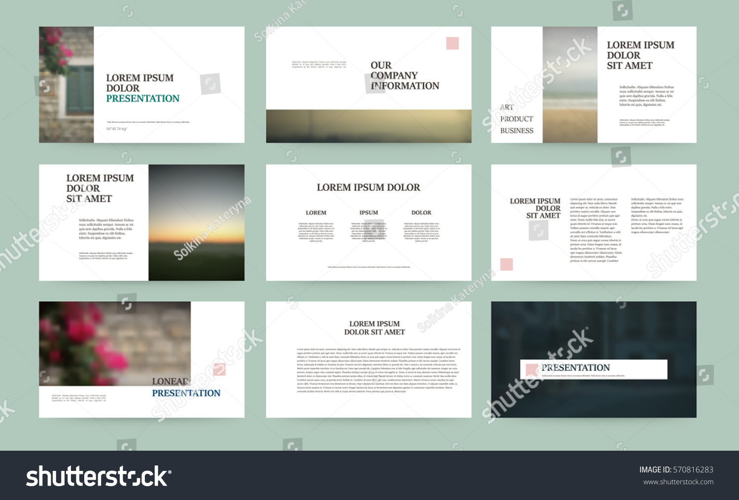Presentation Templates Use Presentation Flyer Leaflet Stock Vector 570816283 Shutterstock Presentation Flyer Template