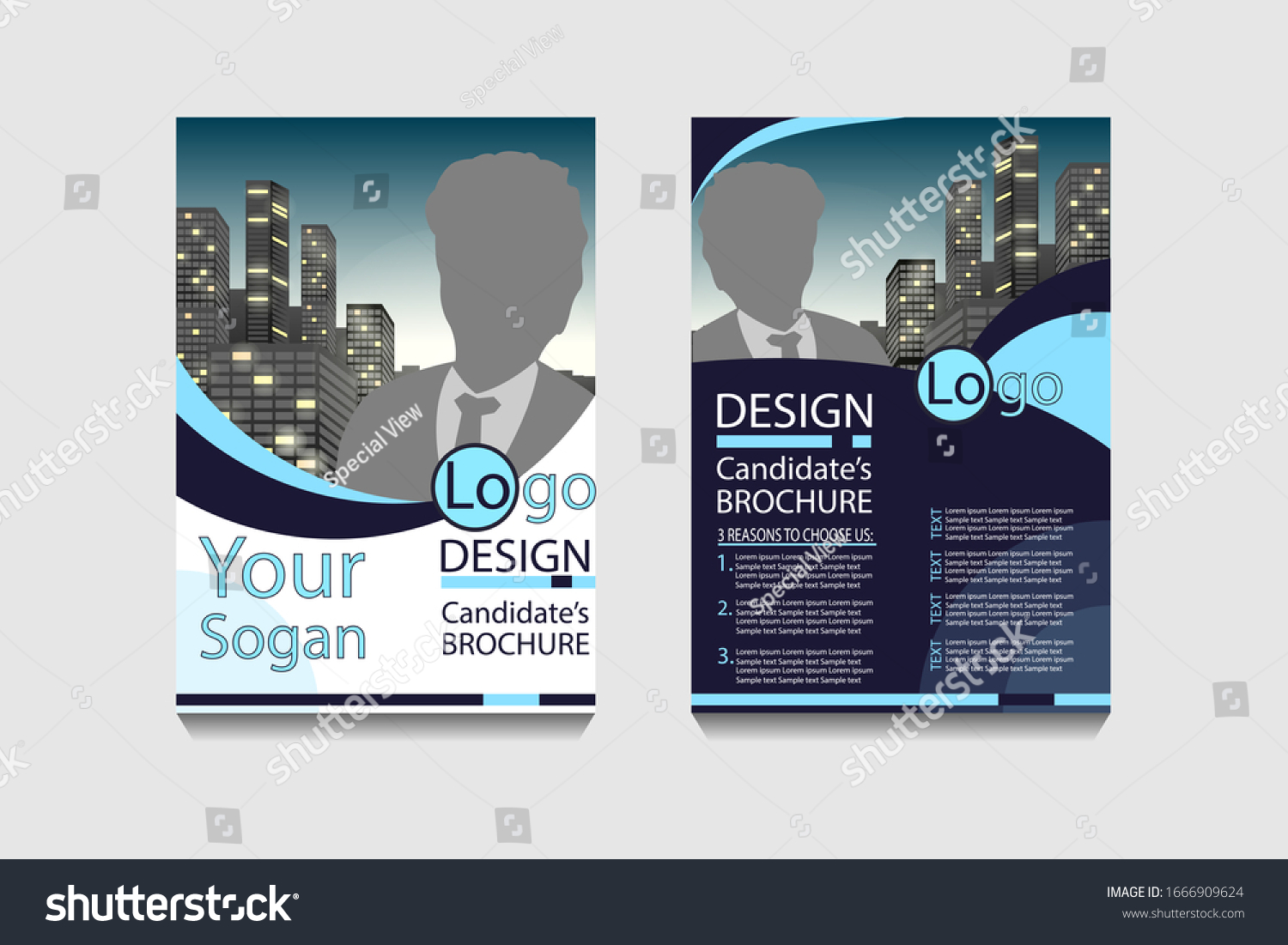 Presidential Parliament City Mayor Elections Poster Stock Vector For Free Election Flyer Template
