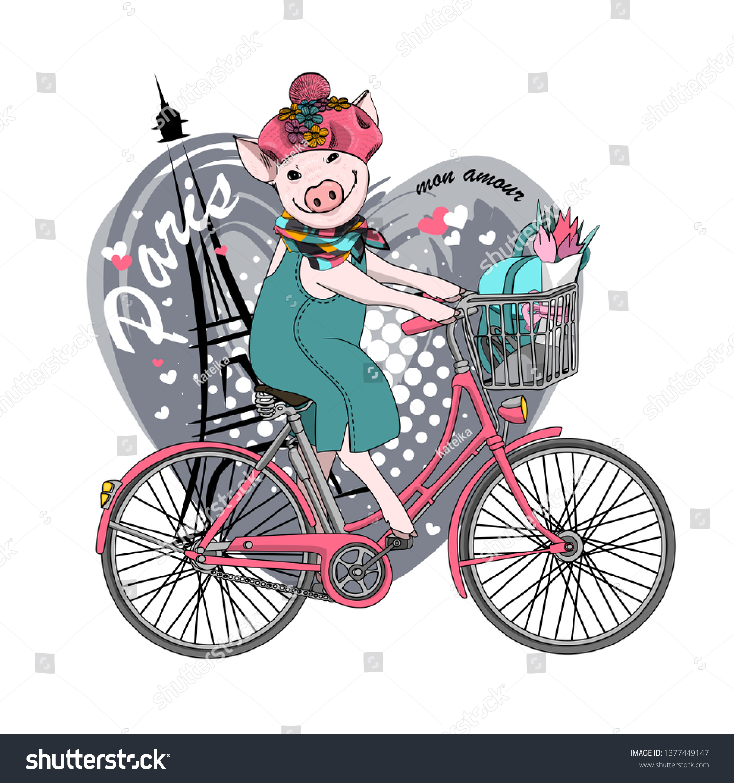 pretty in pink bike