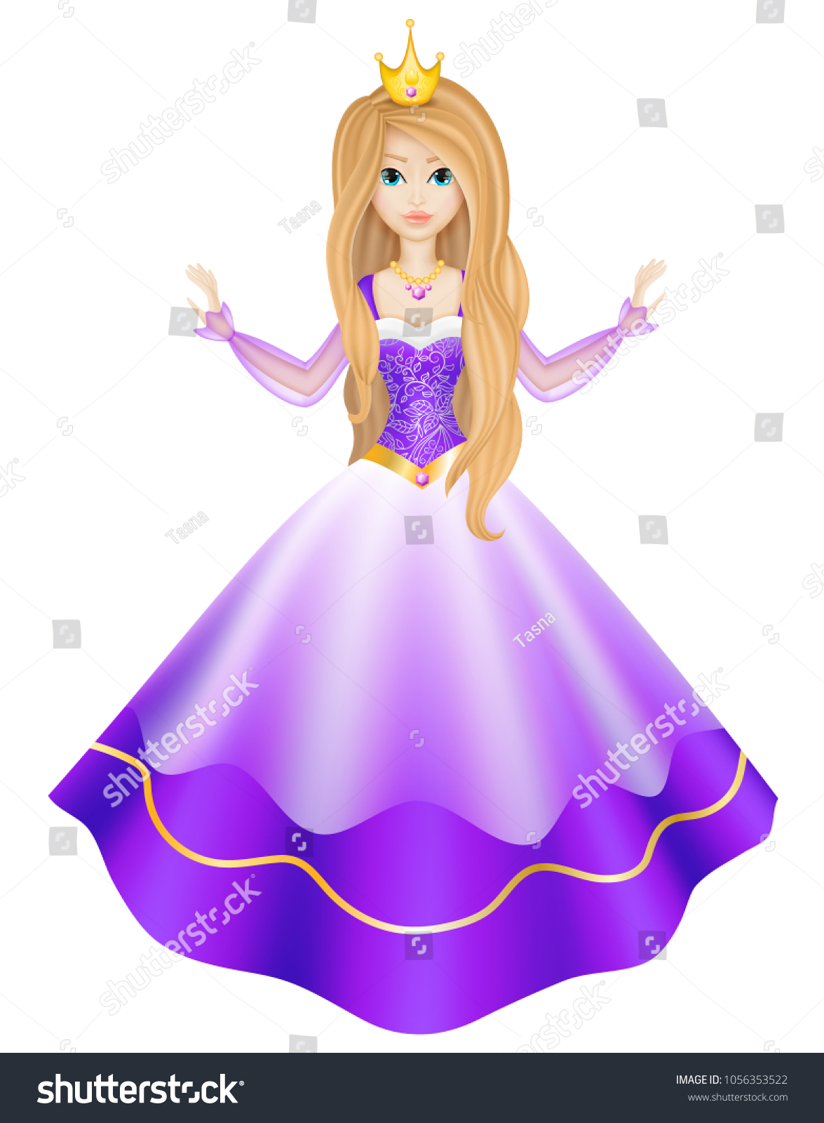 doll cartoon princess