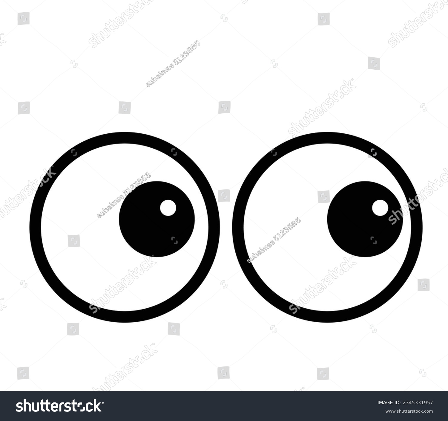 SVG of printable eyes stencils and templates svg