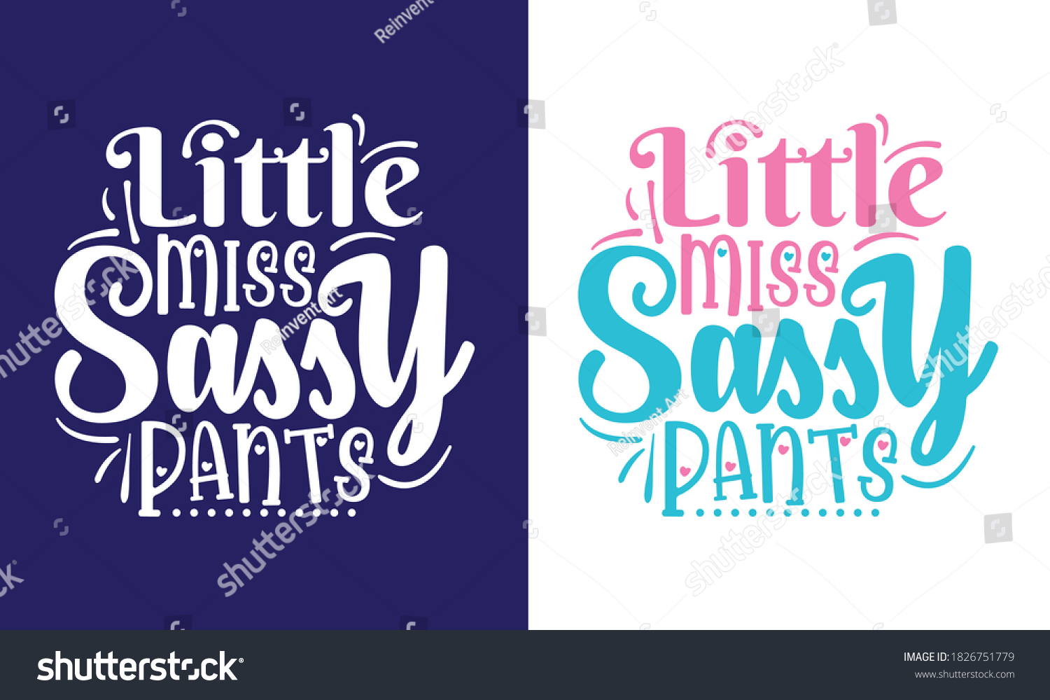 SVG of Printable Vector Illustration Little Miss Sassy Pants svg