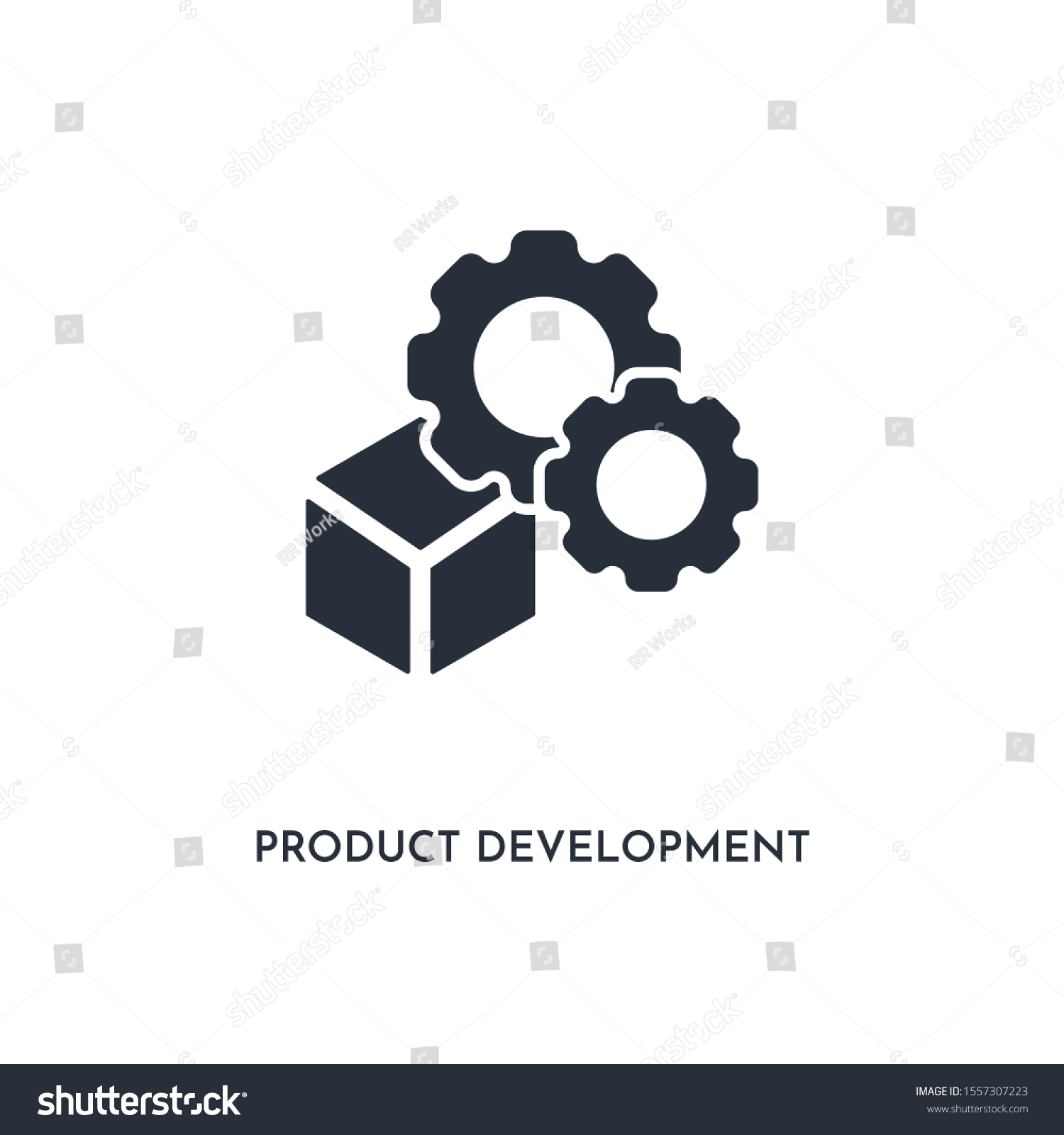 Product Development Icon Simple Element Illustration Stock Vector ...