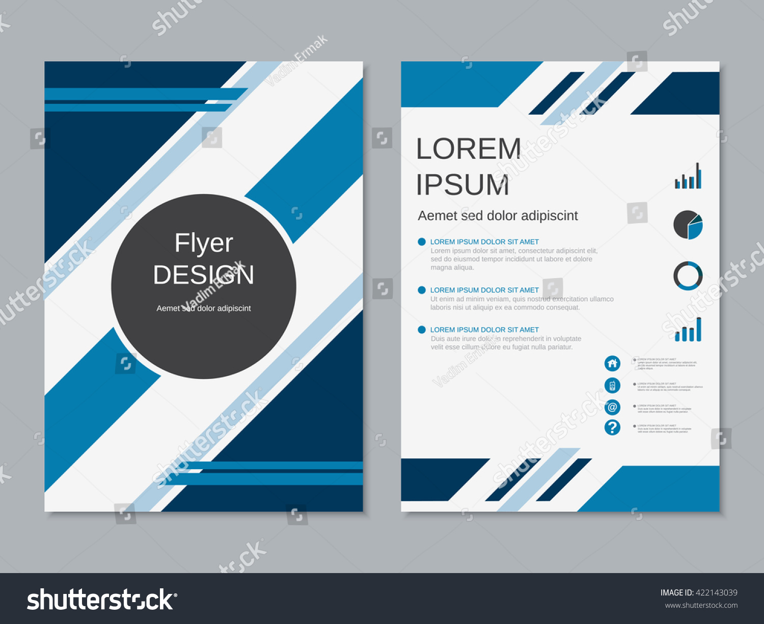new business flyer template