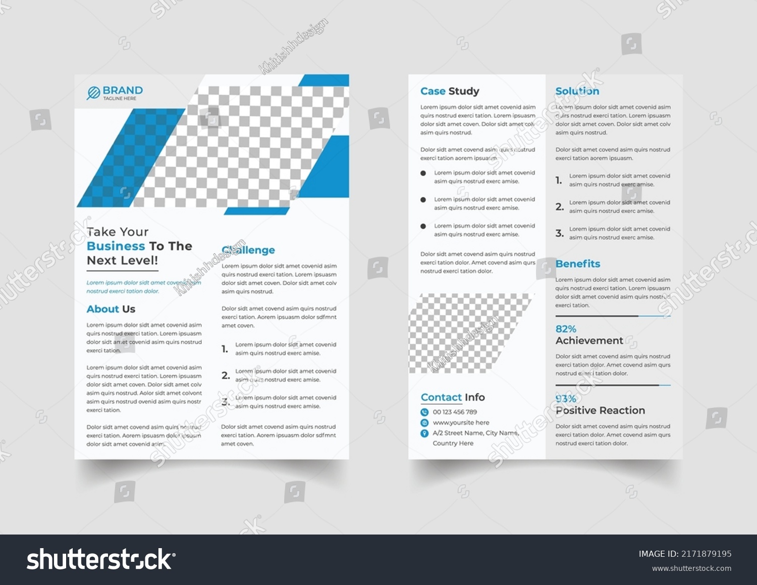 case study template design