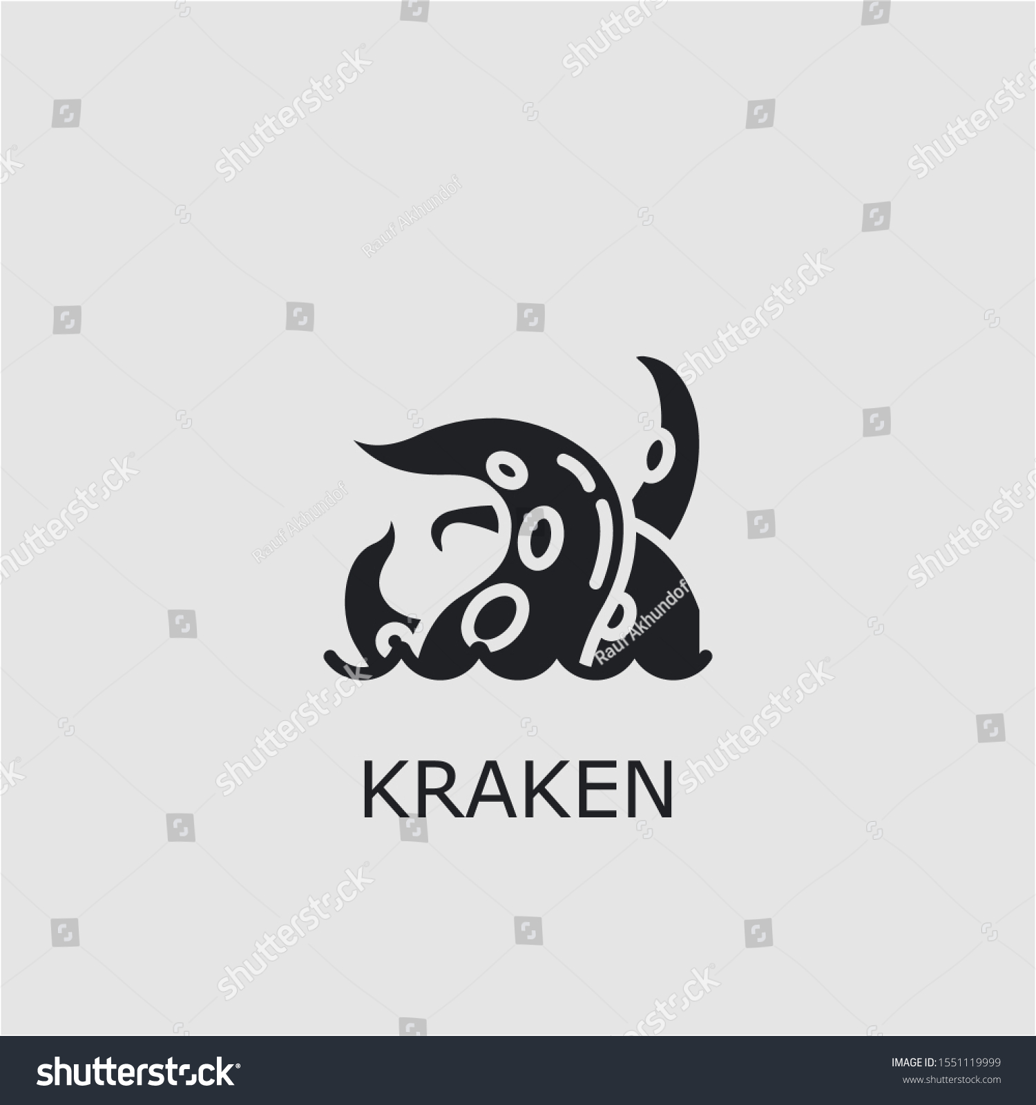 Professional Vector Kraken Icon Kraken Symbol Stokovye Izobrazheniya V Hd I Milliony Drugih Stokovyh Fotografij Illyustracij I Vektornyh Izobrazhenij Bez Licenzionnyh Platezhej V Kollekcii Shutterstock Ezhednevno Dobavlyayutsya