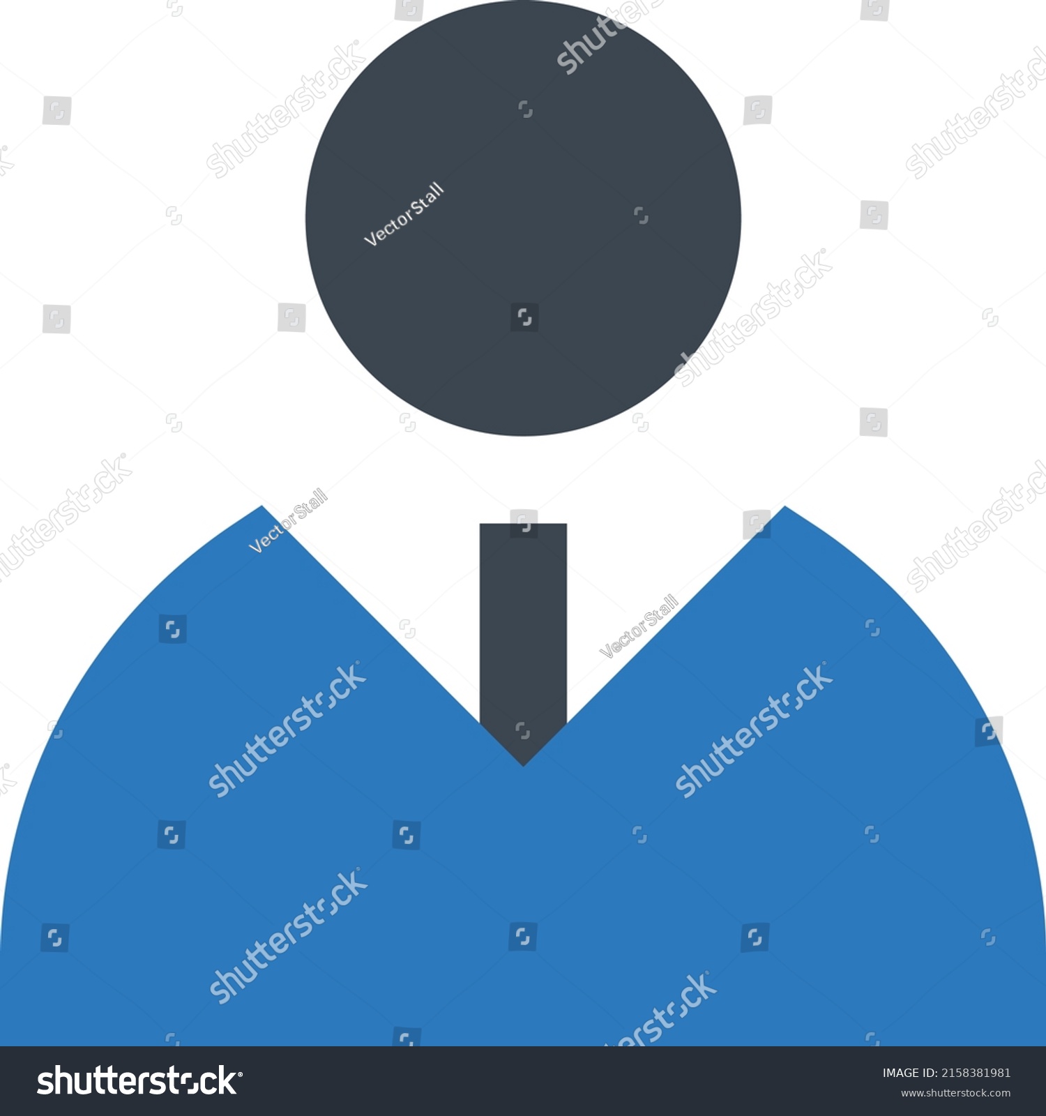 Profile Vector Illustration On Transparent Backgroundpremium Stock