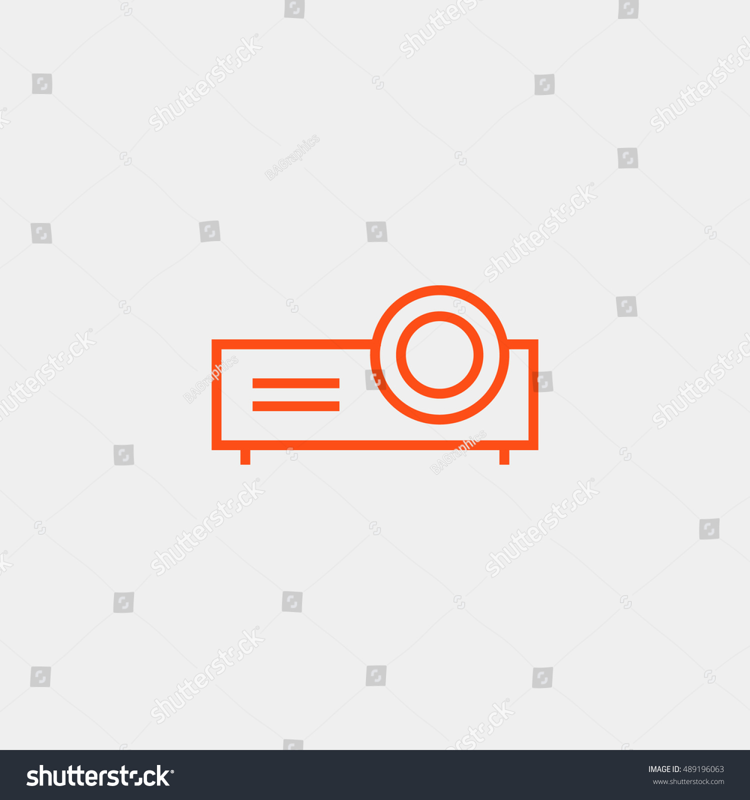 SVG of Projector icon vector, clip art. Also useful as logo, web element, symbol, graphic image, silhouette and illustration. Compatible with ai, cdr, jpg, png, svg, pdf, ico and eps formats. svg