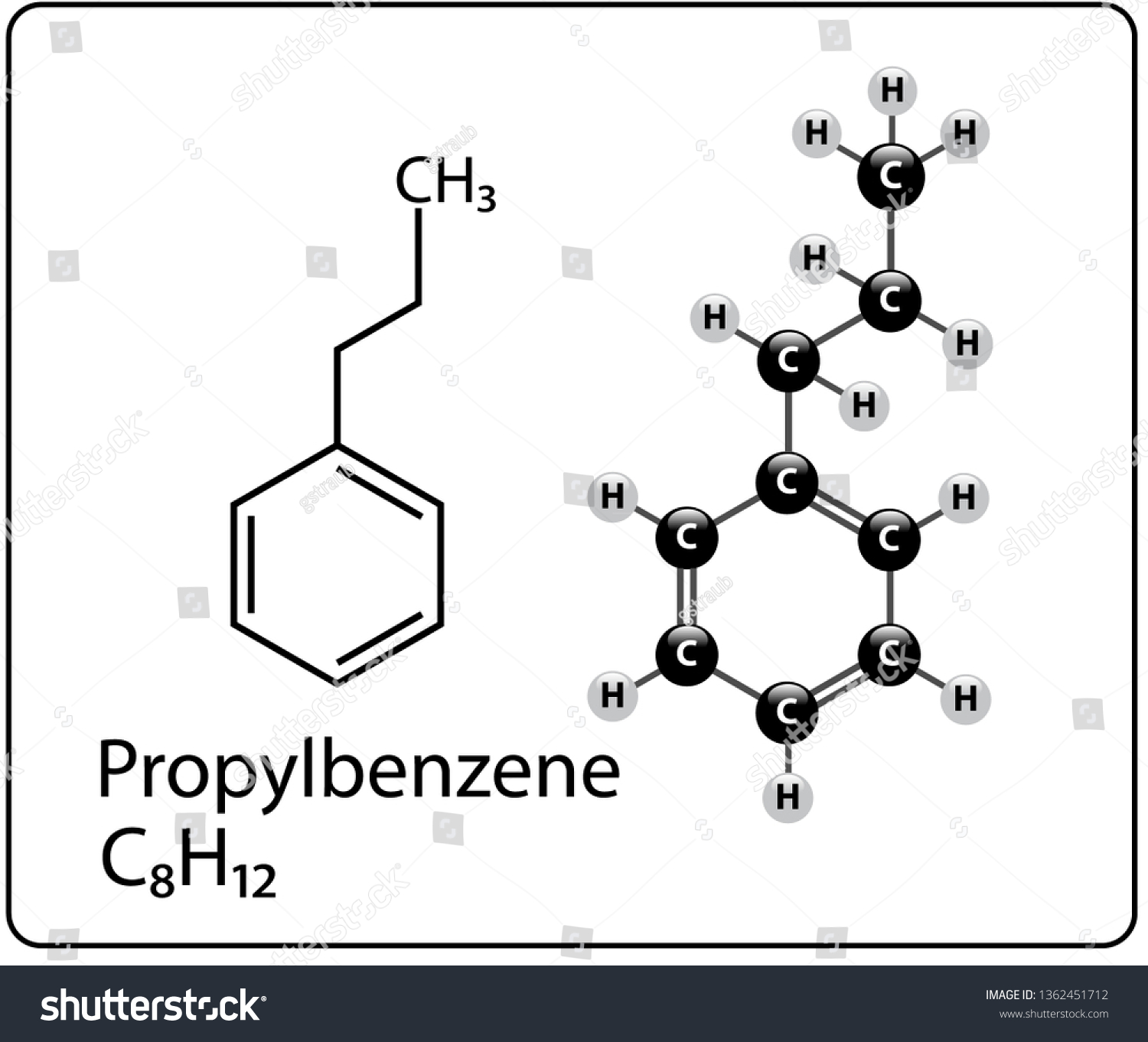 Propylbenzene Images, Stock Photos & Vectors 