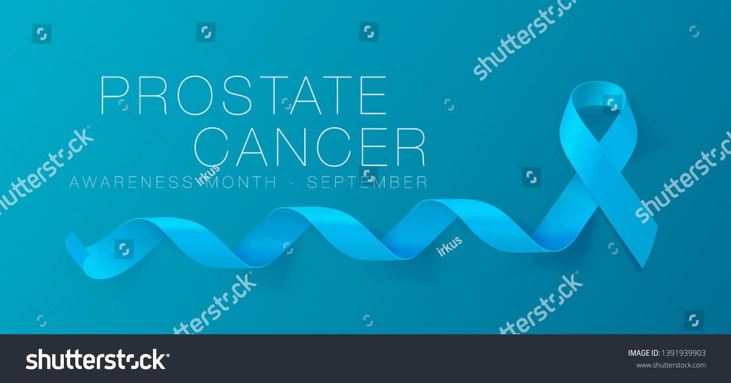 Prostate Cancer Awareness Calligraphy Poster Design Stock Vector Royalty Free 1391939903 2298