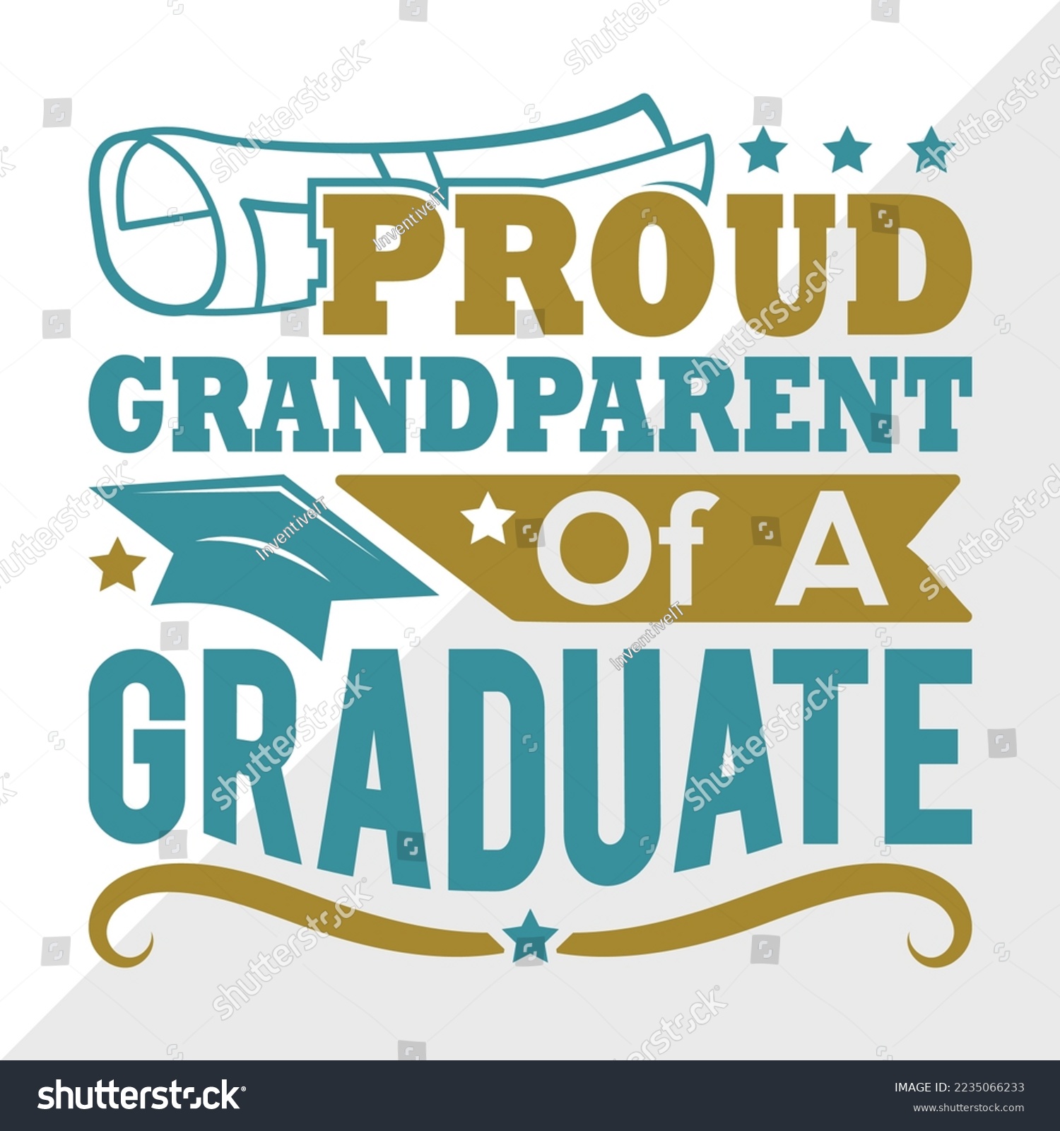 SVG of Proud Grandparent Of A 2022 Graduate Svg Printable Vector Illustration svg