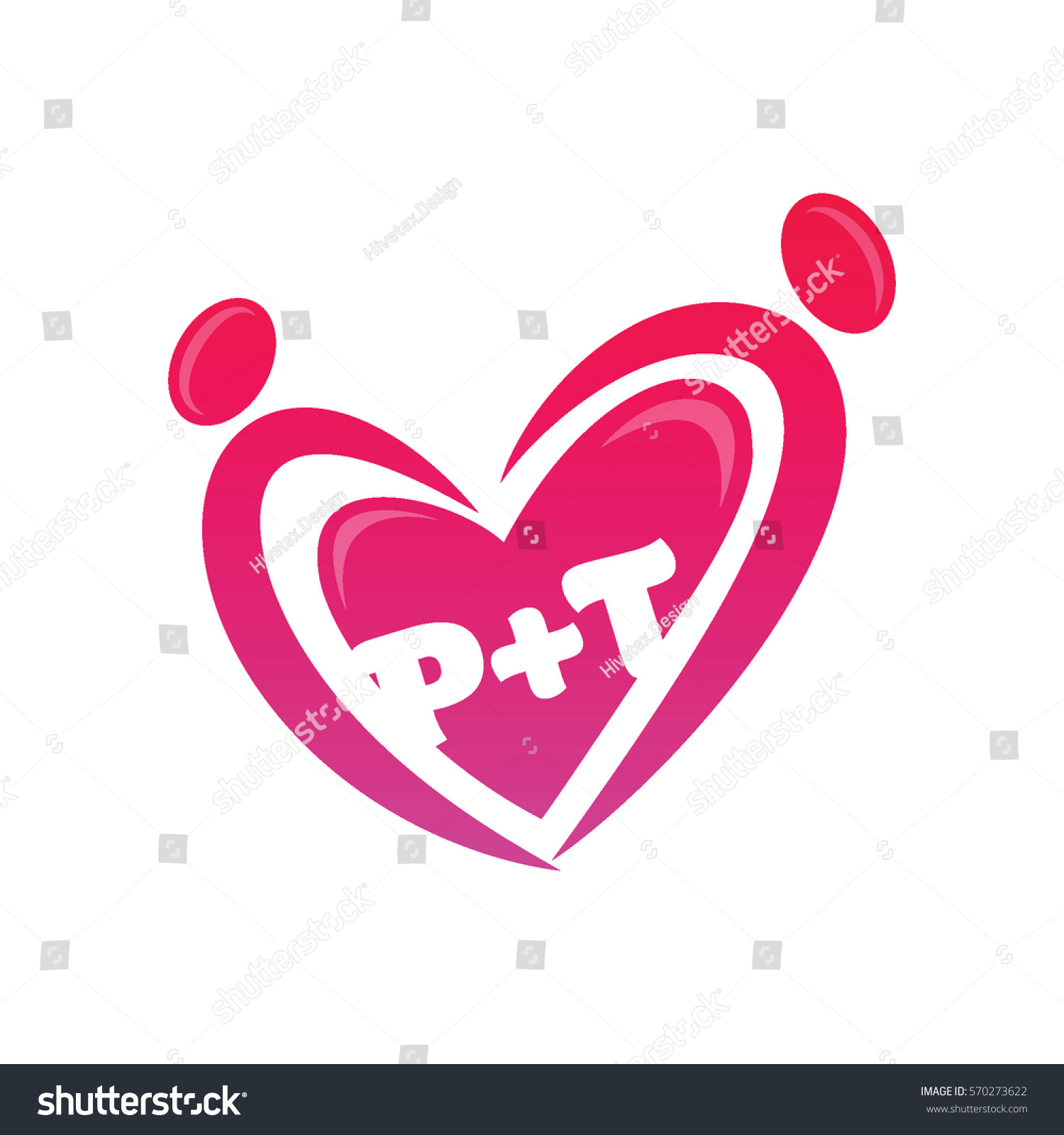 Pt Logo Stock Vector Royalty Free