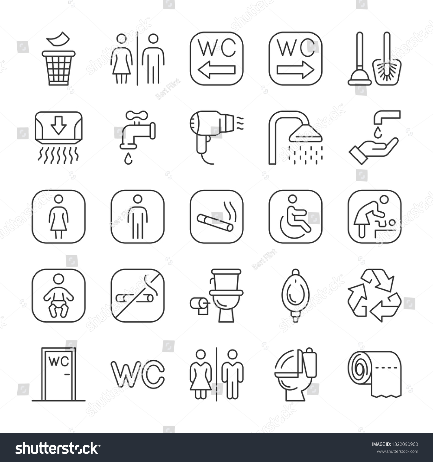 10,390 Flush toilet icon Images, Stock Photos & Vectors | Shutterstock