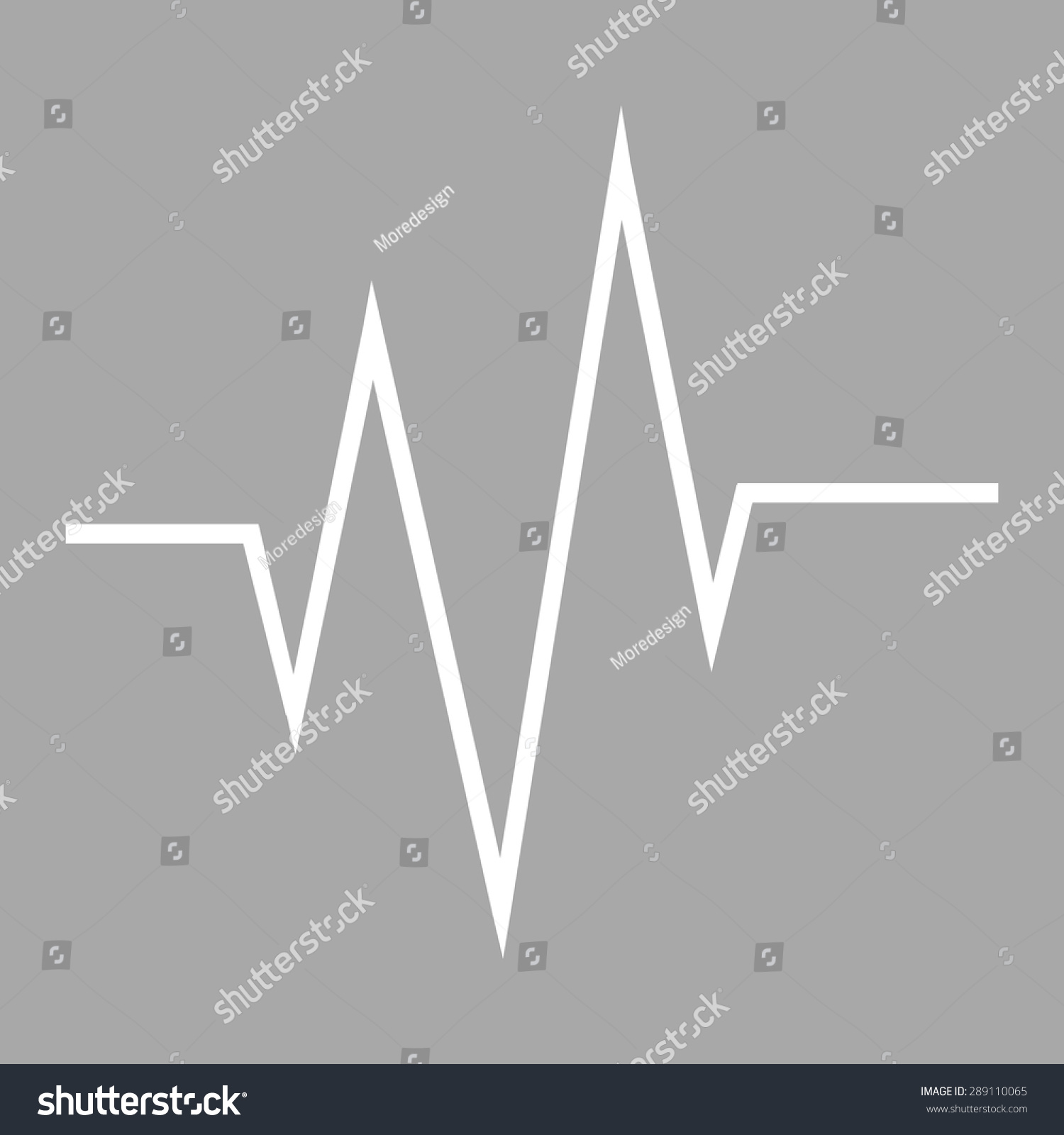 Pulse Icon,Life-Line,Heart,Sound Wave Stock Vector 289110065 : Shutterstock