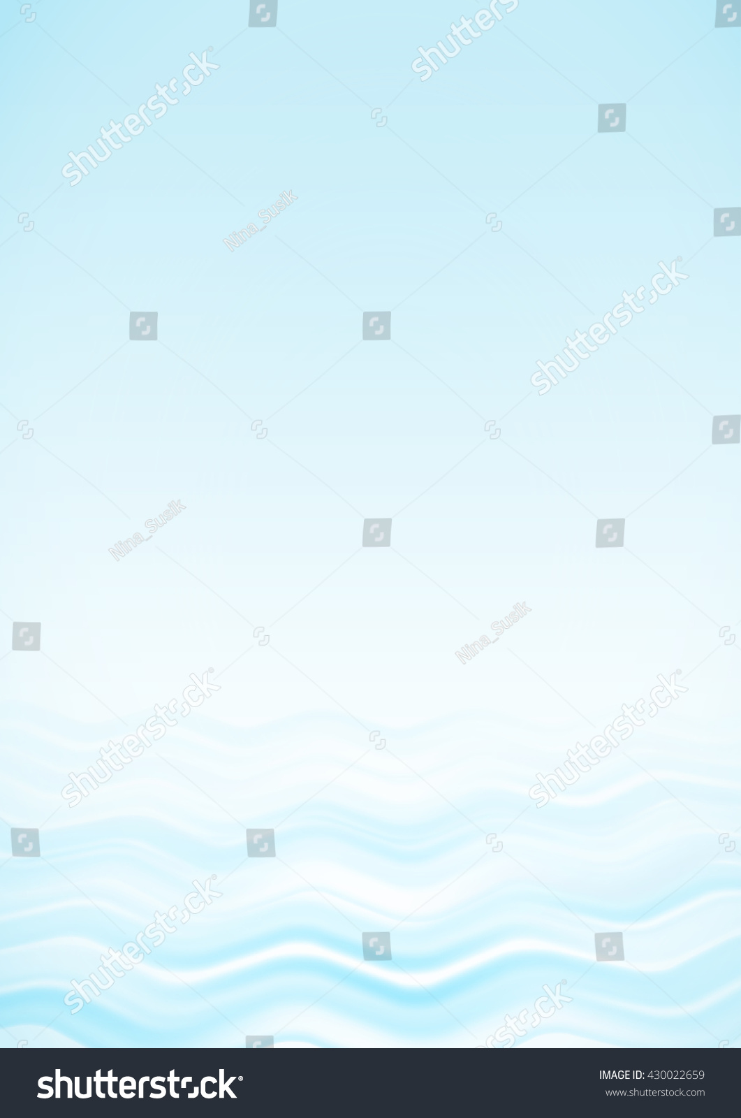 Pure Elegant Vector Background Water Minimalistic Stock Vector (Royalty ...