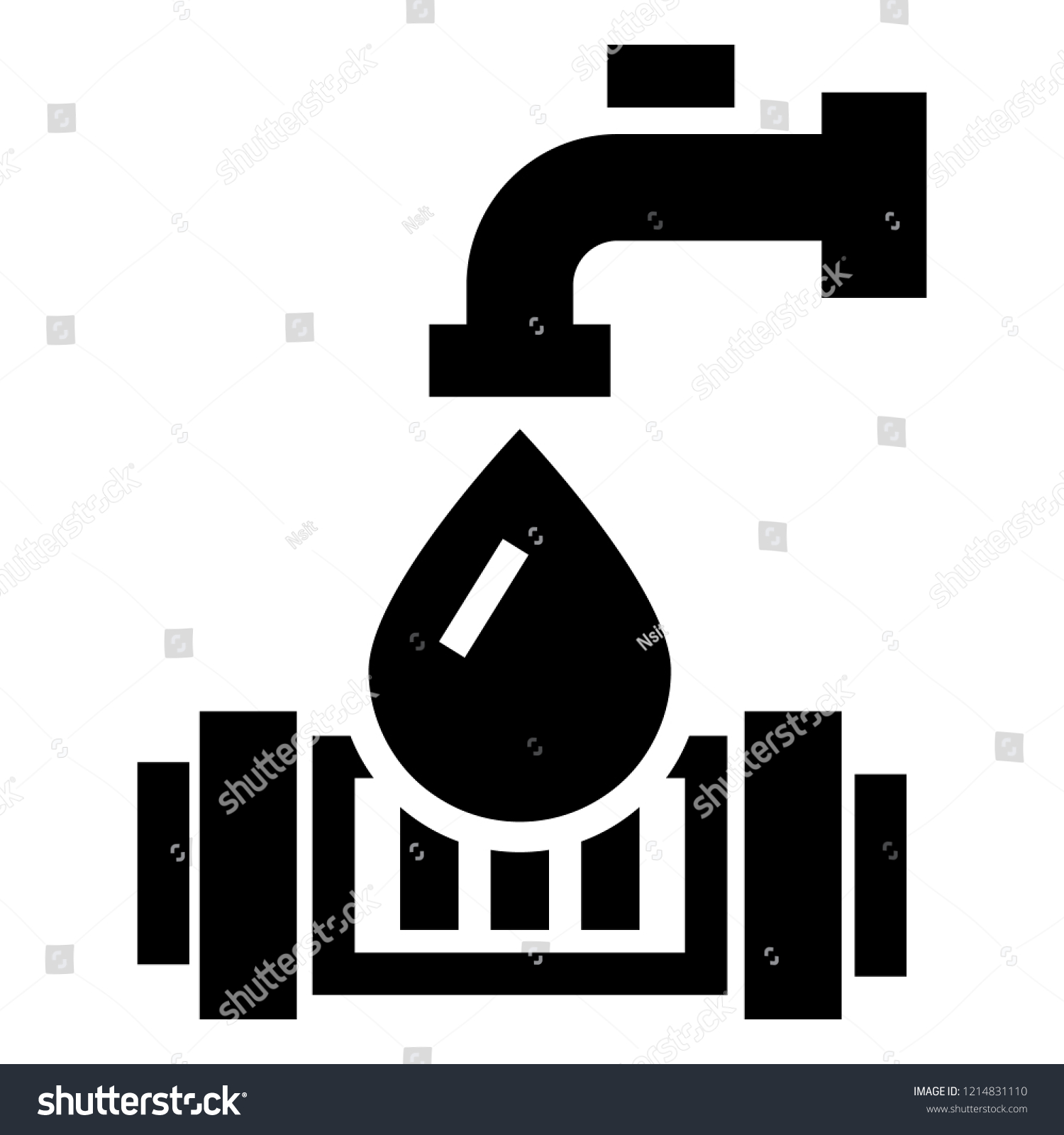 Pure Flow Icon Simple Illustration Pure Stock Vector (Royalty Free ...