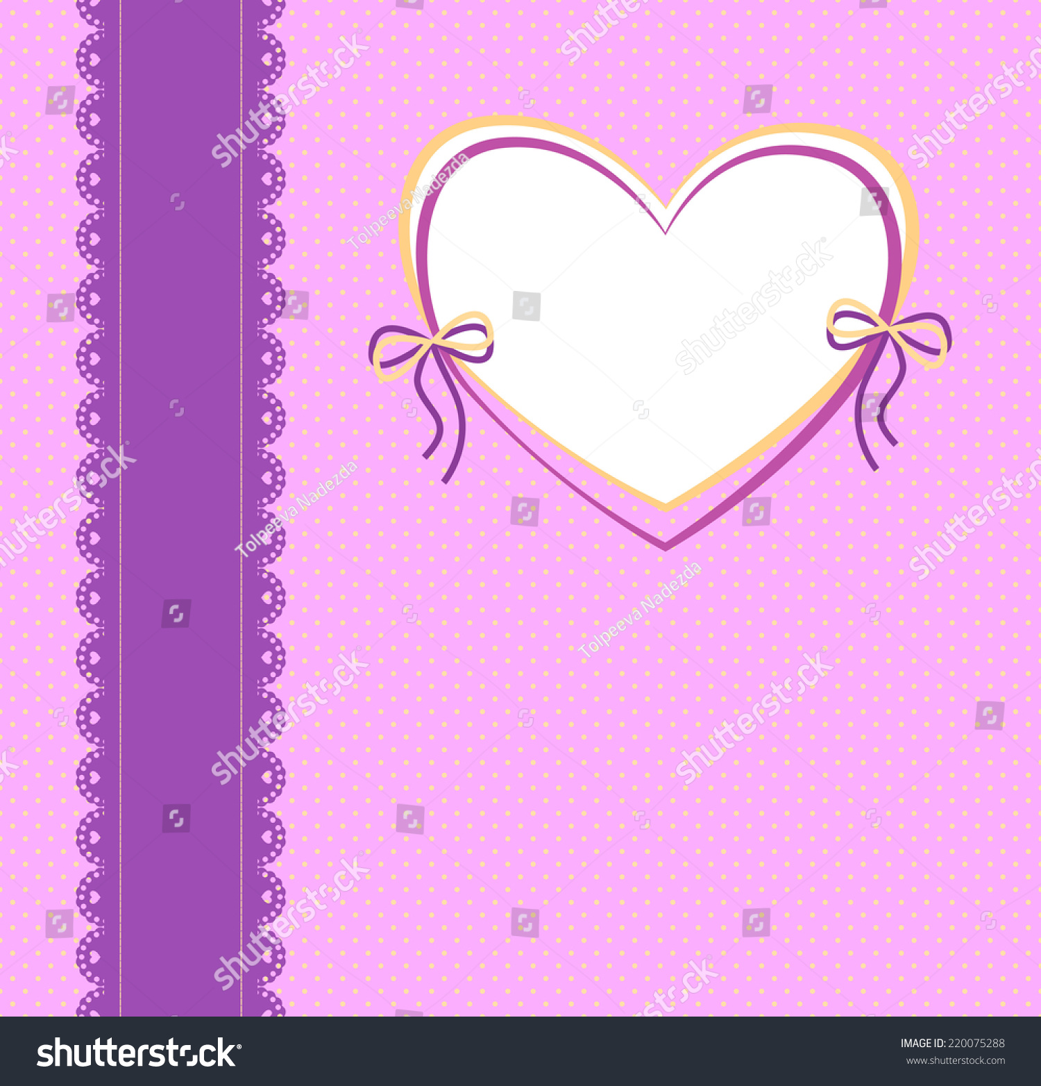 purple lace ribbon