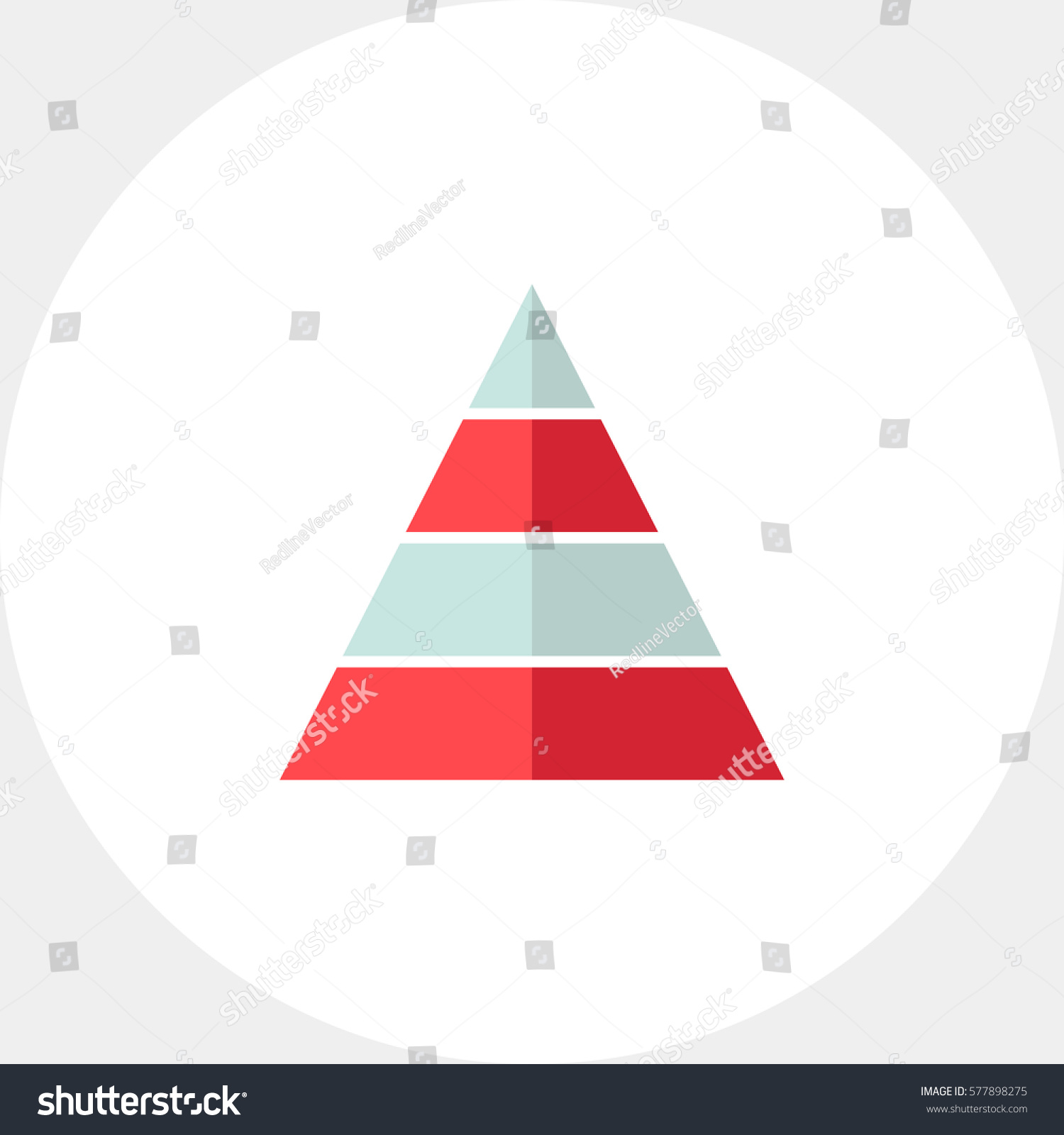 Pyramid Levels Stock Vector (Royalty Free) 577898275 | Shutterstock