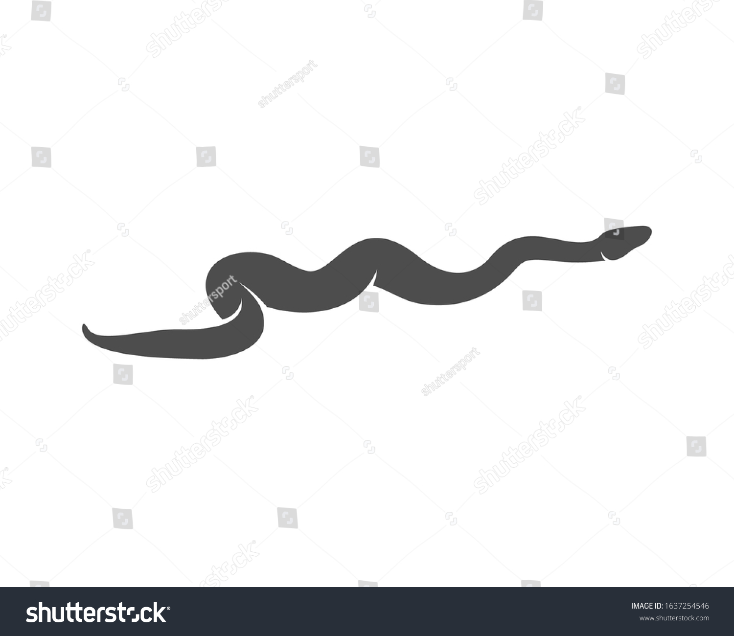 Python Snake Logo Vector Animal Graphic Stock Vector (Royalty Free ...