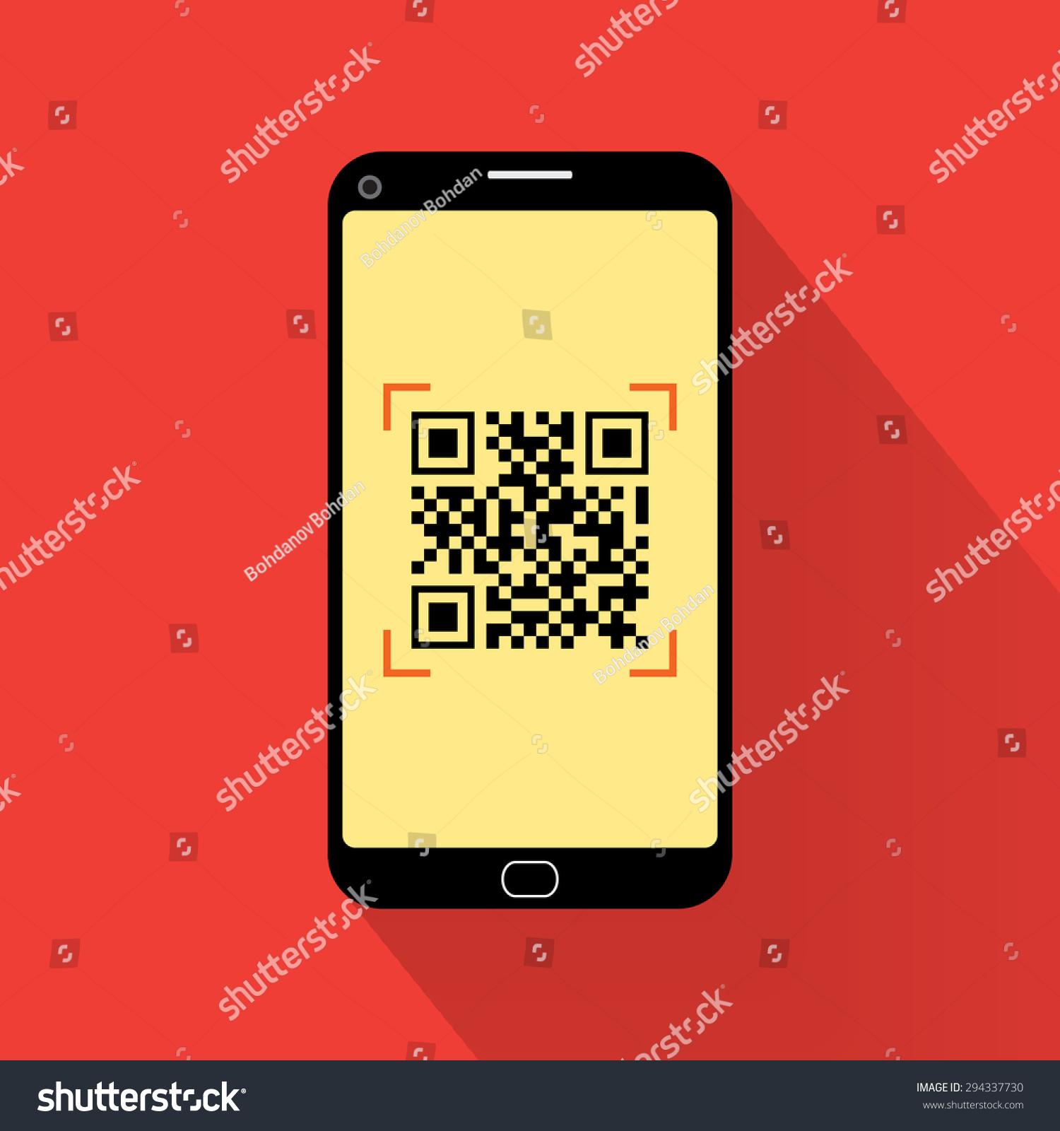 Qr Code Stock Vector (Royalty Free) 294337730 | Shutterstock