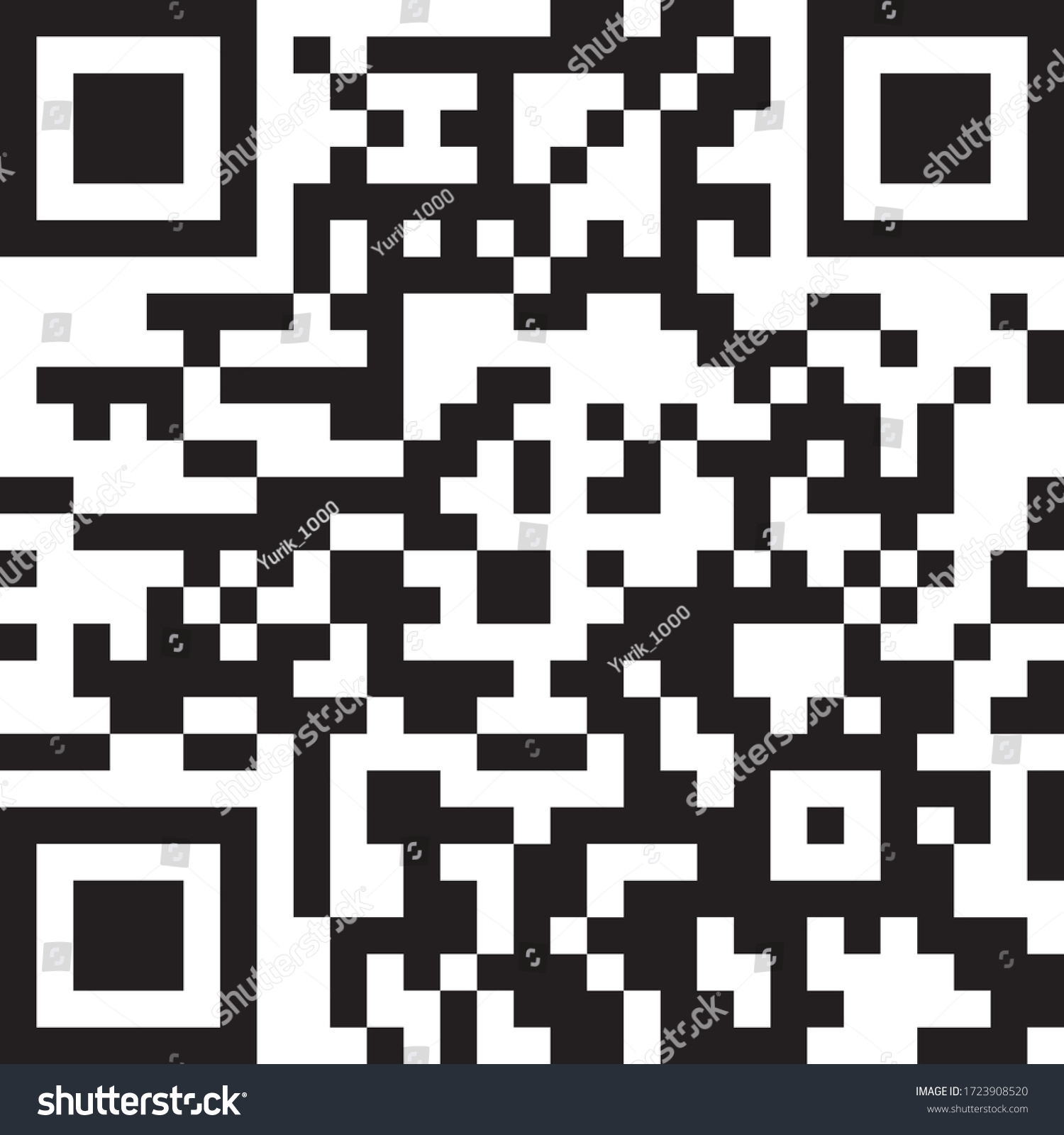 qr codehorizontal christmas poster greeting cards stock vector (royalty free) 1723908520 qr codehorizontal christmas poster