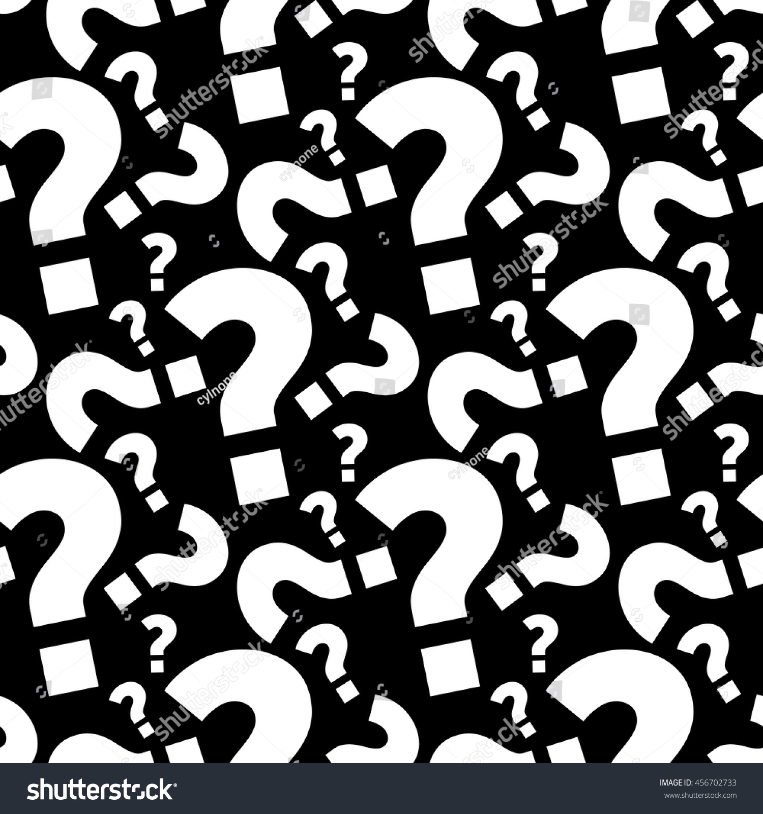 Questions Black Background