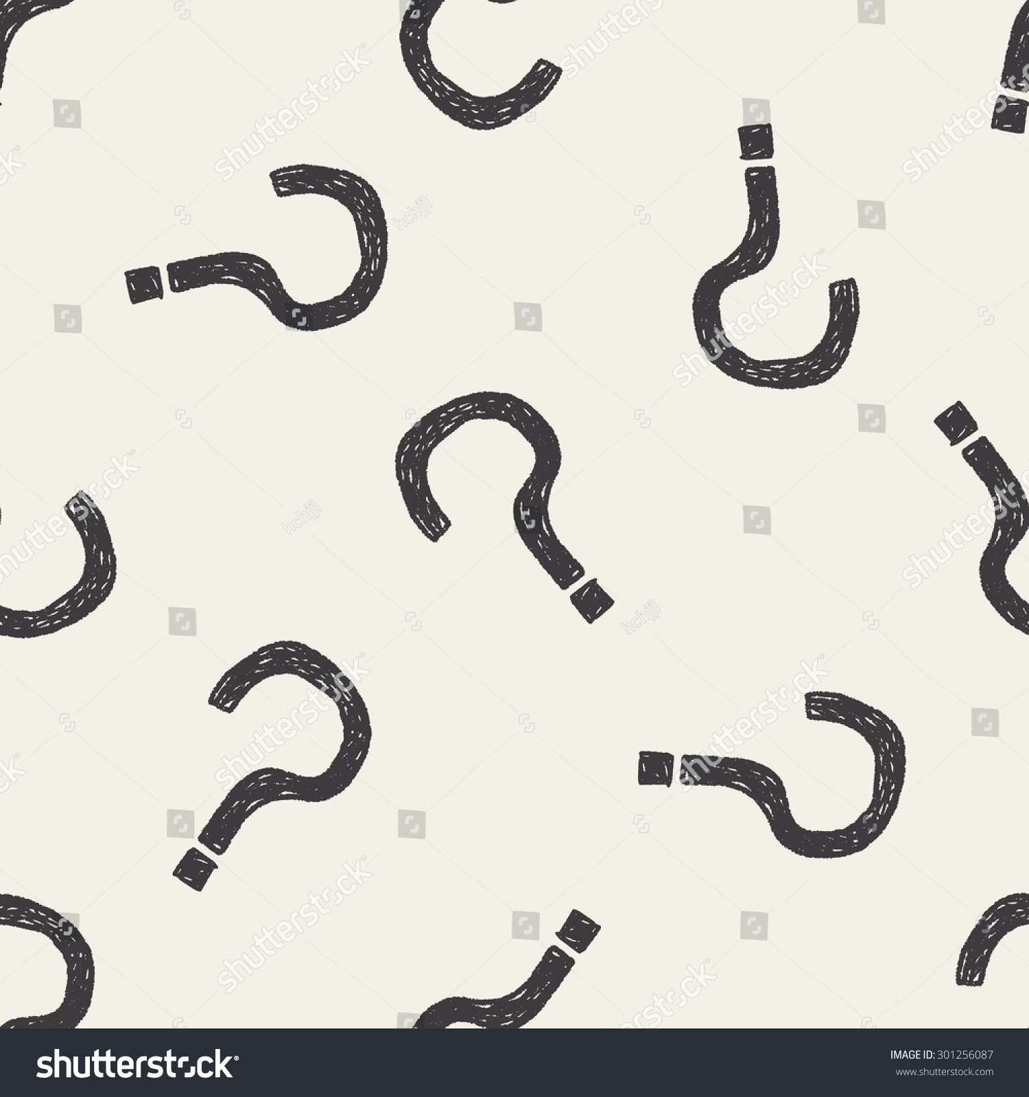 Cute Question Mark Background
