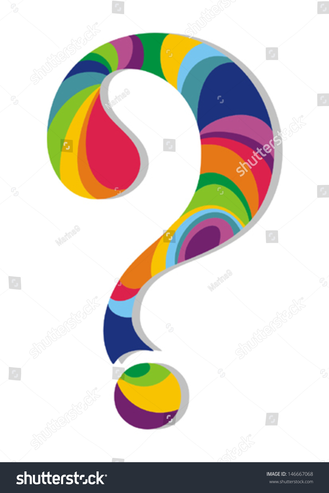 Question Mark Vector Illustration 库存矢量图（免版税）146667068 | Shutterstock