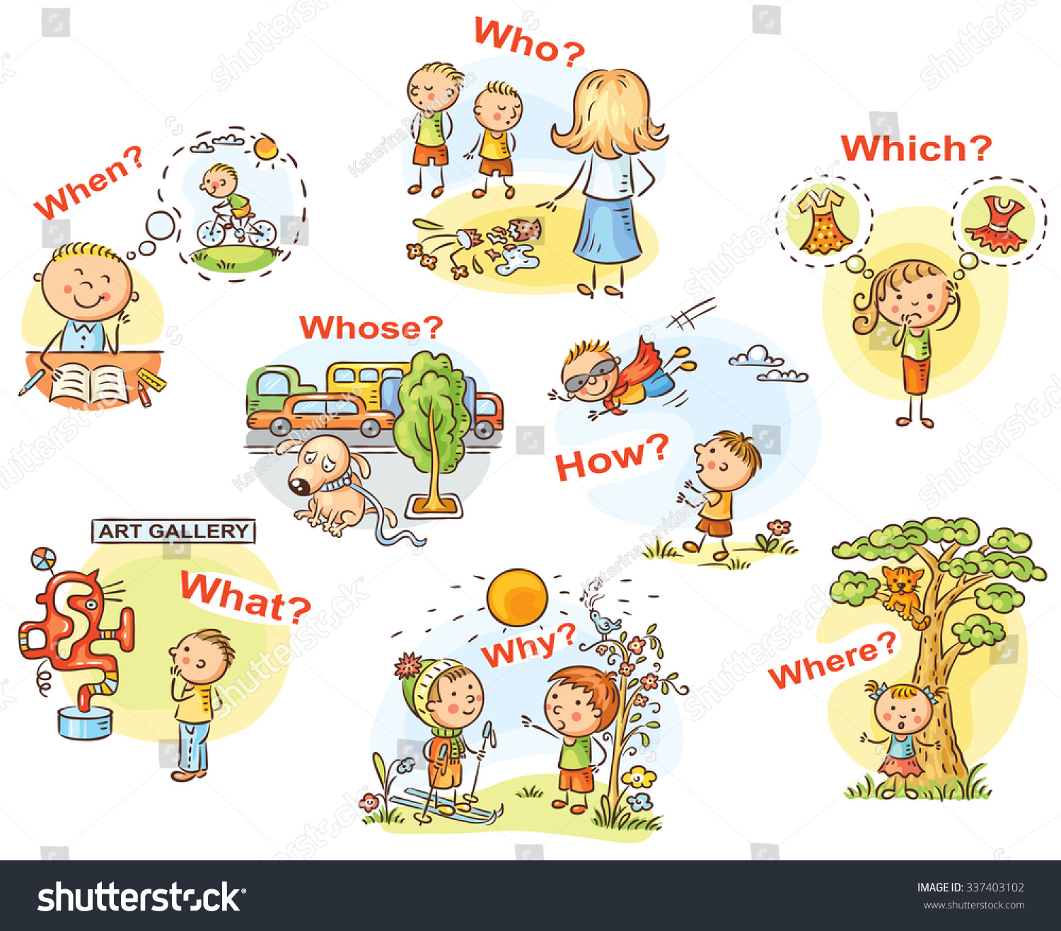 clipart for question words - photo #12