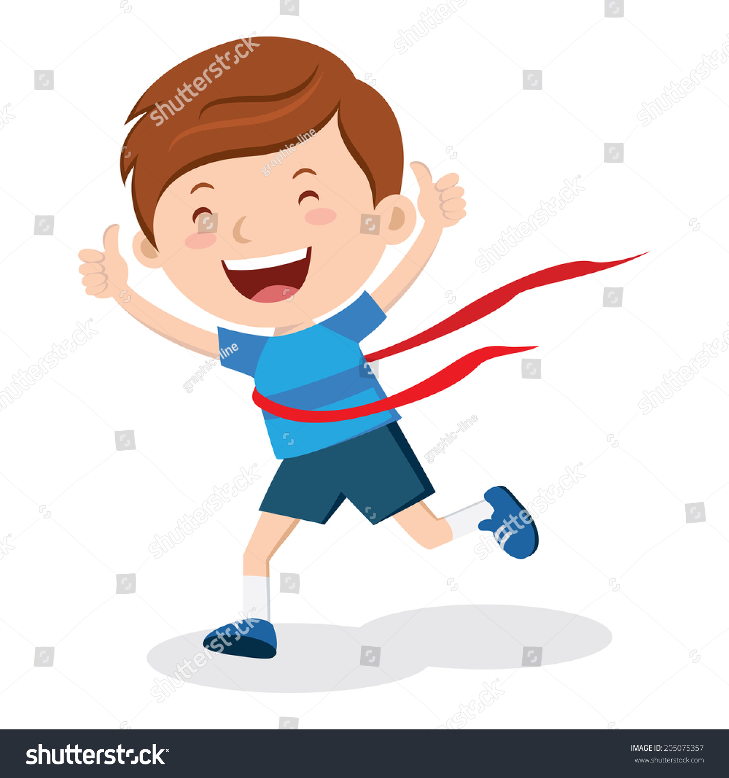 Race Winner Amazing Race Winner Marathon Stock Vector (Royalty Free ...