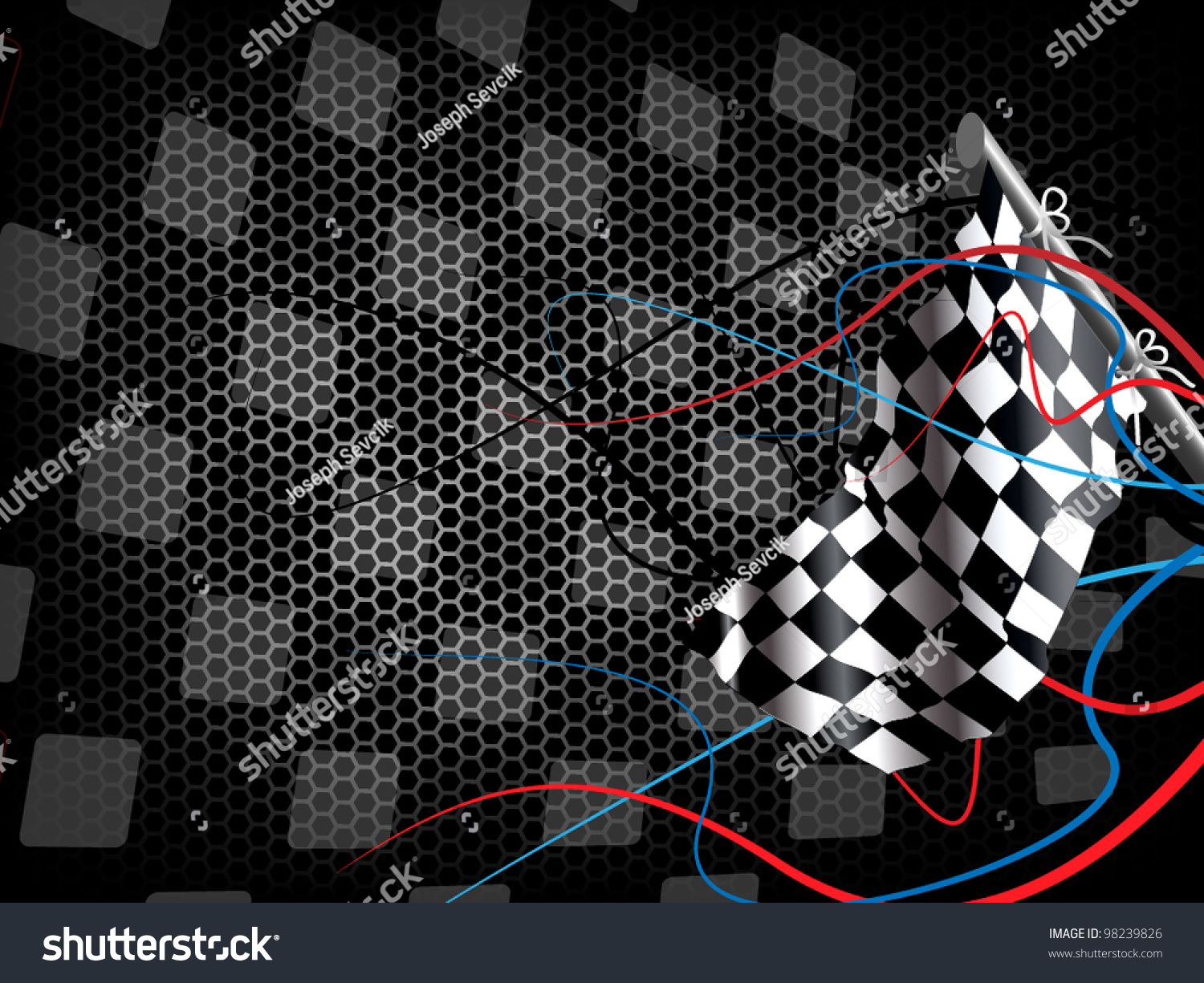 Racing Background Stock Vector 98239826 - Shutterstock